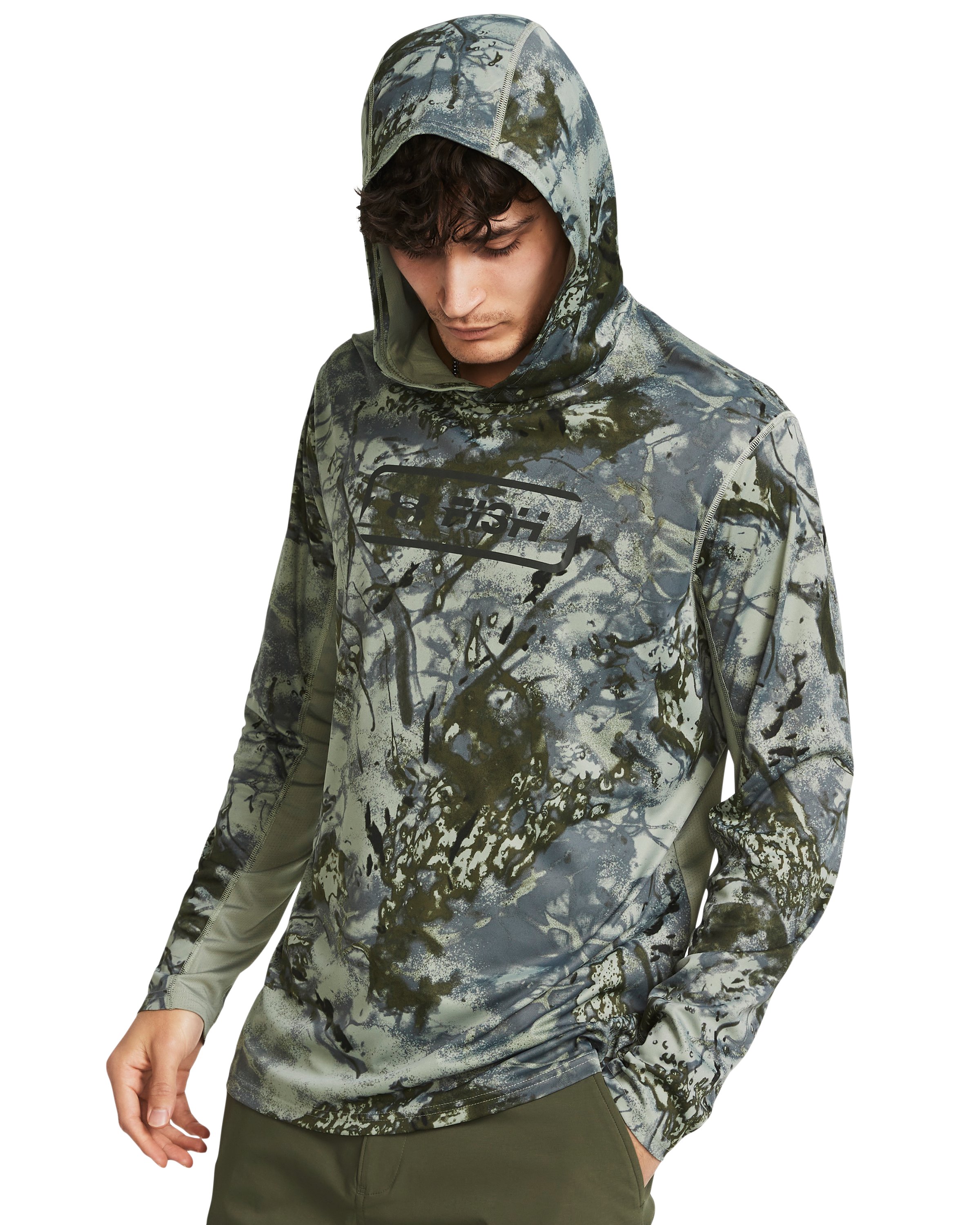 UA Fish Pro Camo Men's Hoodie 28
