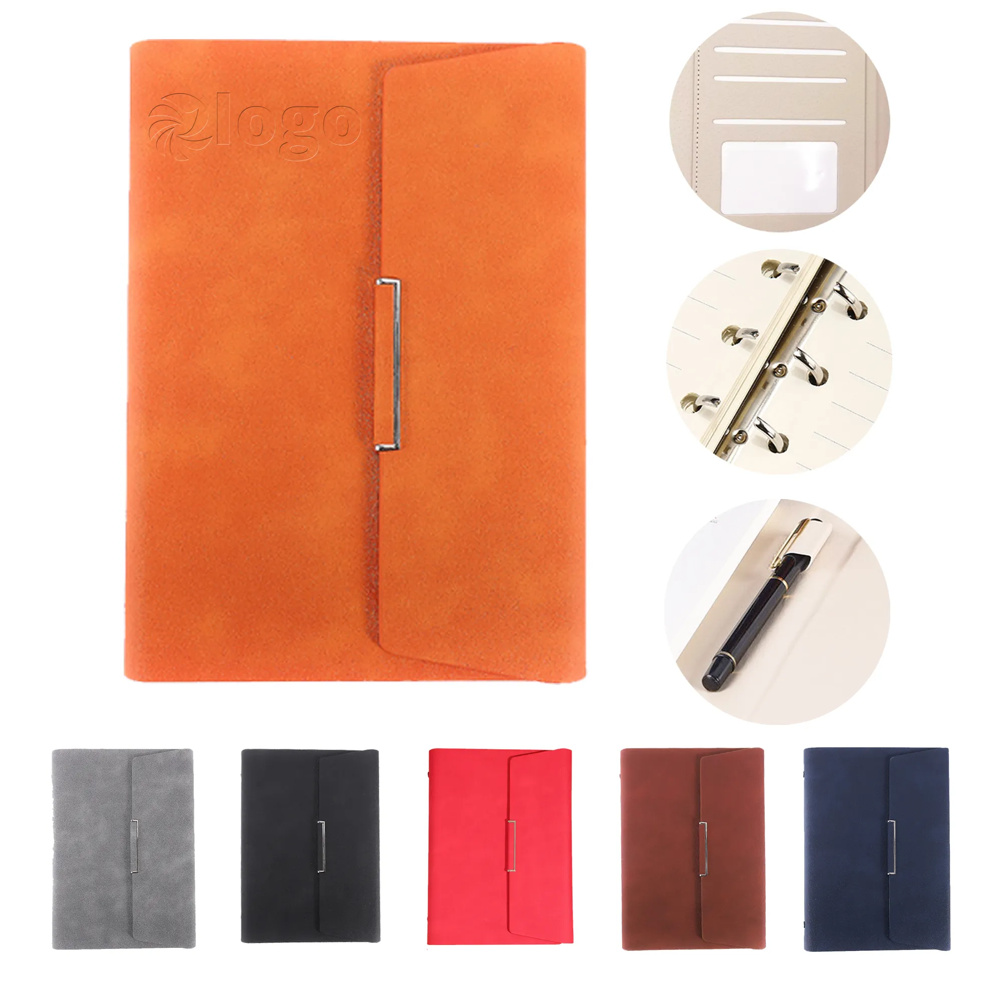 Premium A5 Leather Business Notebook 13