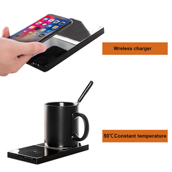 Coffee Mug Warmer Wireless Charger Mirror