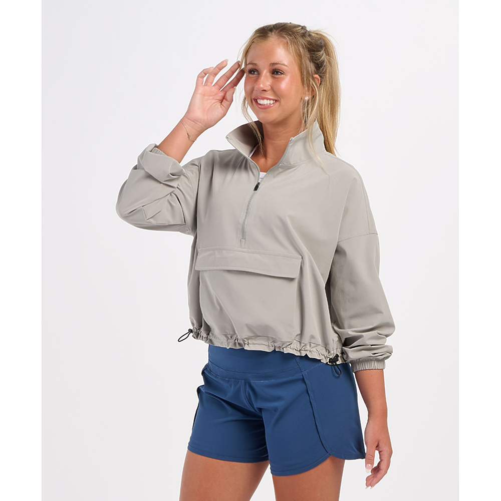 Boxercraft Women's Stretch Woven Quarter Zip