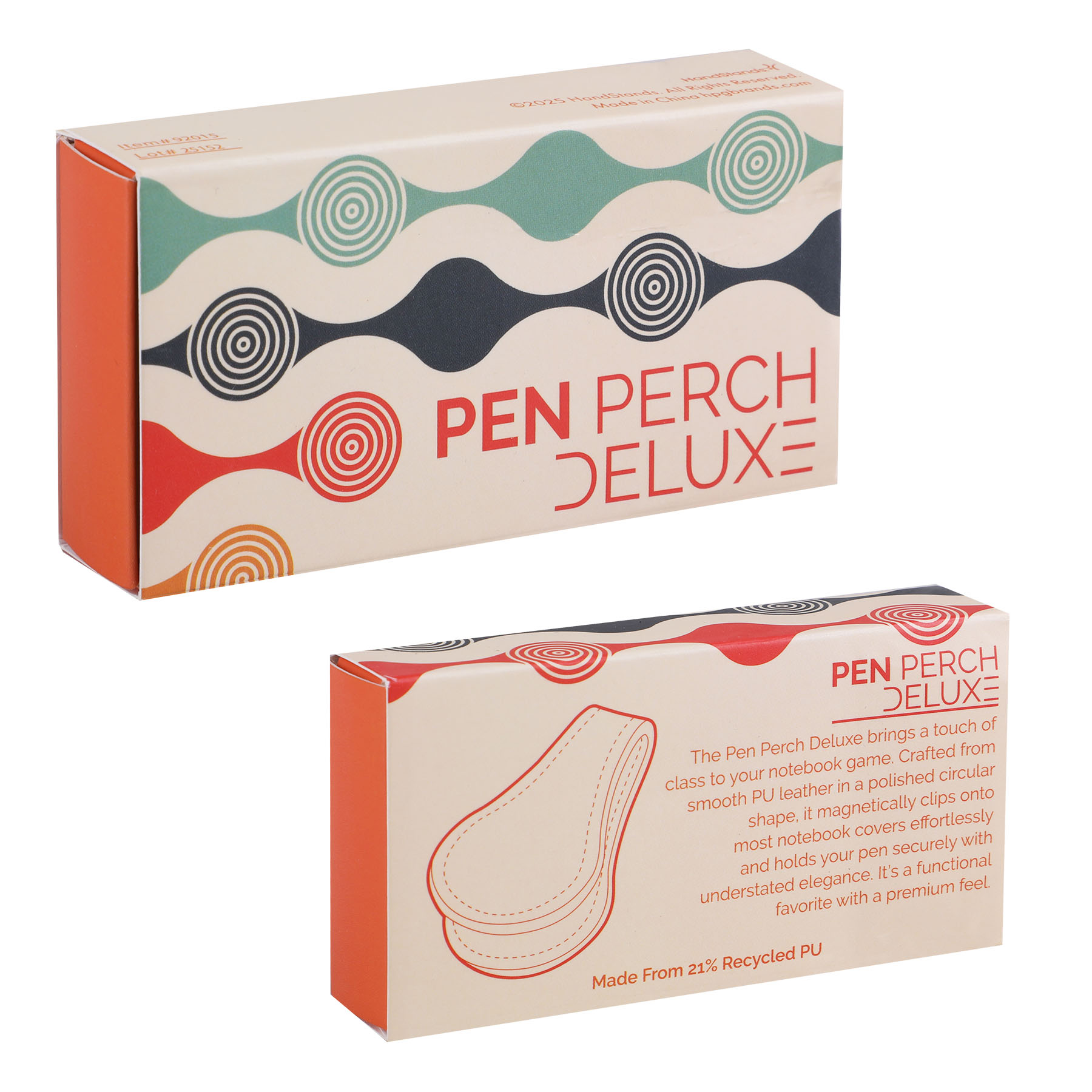 Pen Perch Deluxe Magnetic Notebook Pen Holder 16