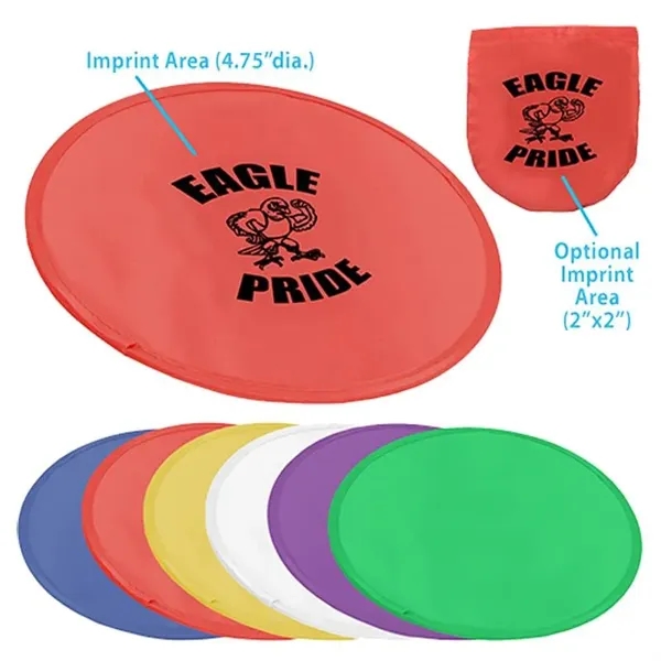 9. 75" Pop-up Flying Disc w/ Pouch