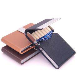 PU Leather Cigarette Business Card Case