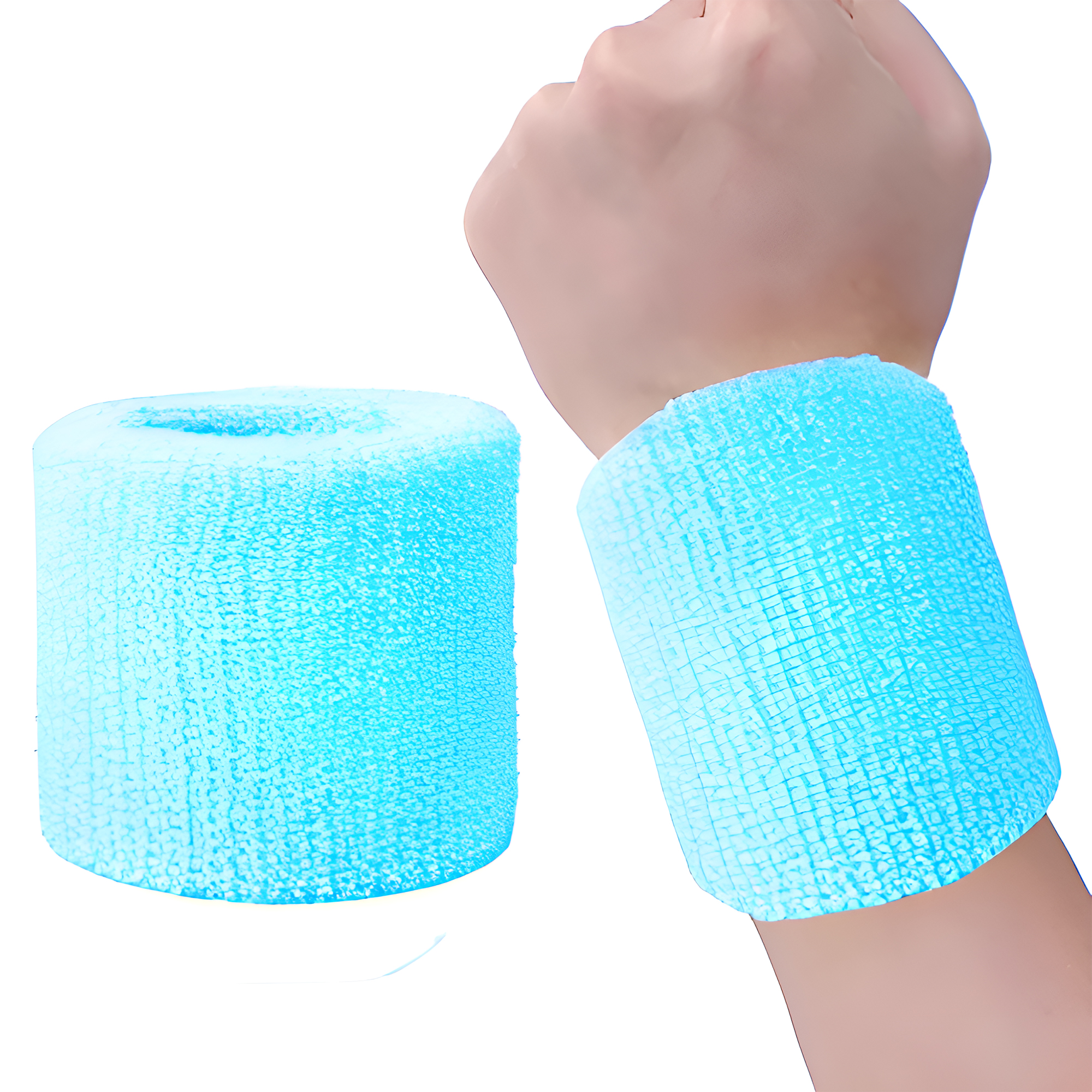 MOQ 50 PCS Comfortable Cotton Sports Wristband - DPUSED0795