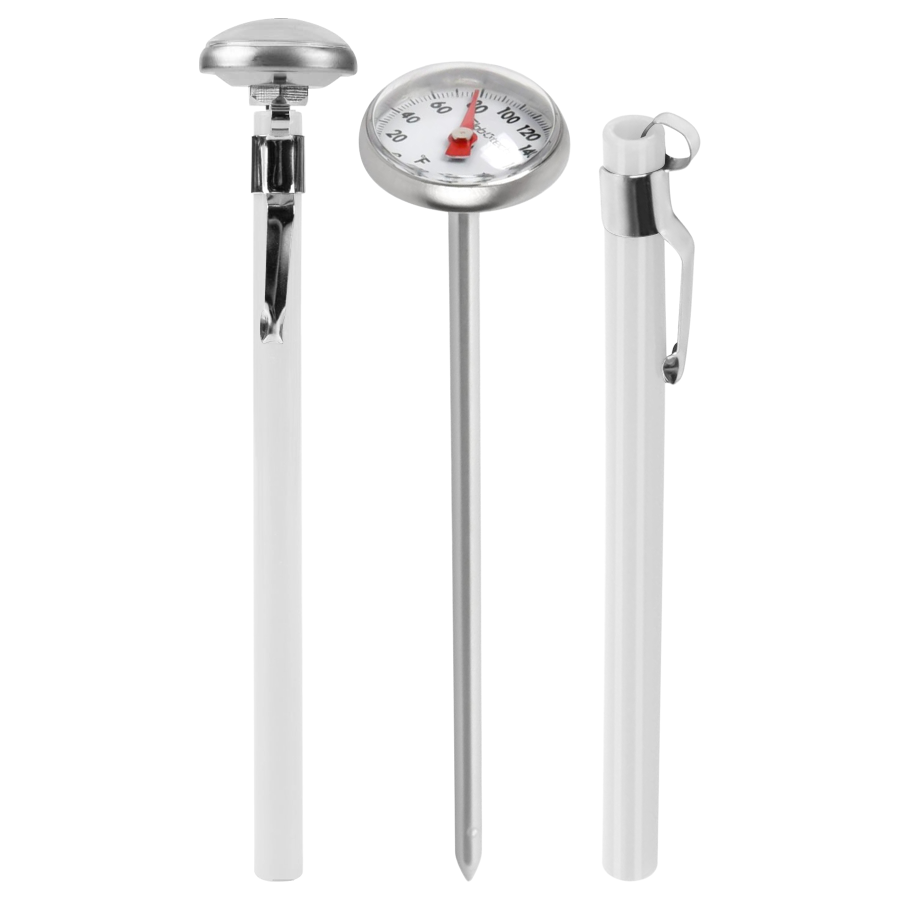 5.5'' Instand Read Dial Liquid Thermometer With Slide Card Packing 6