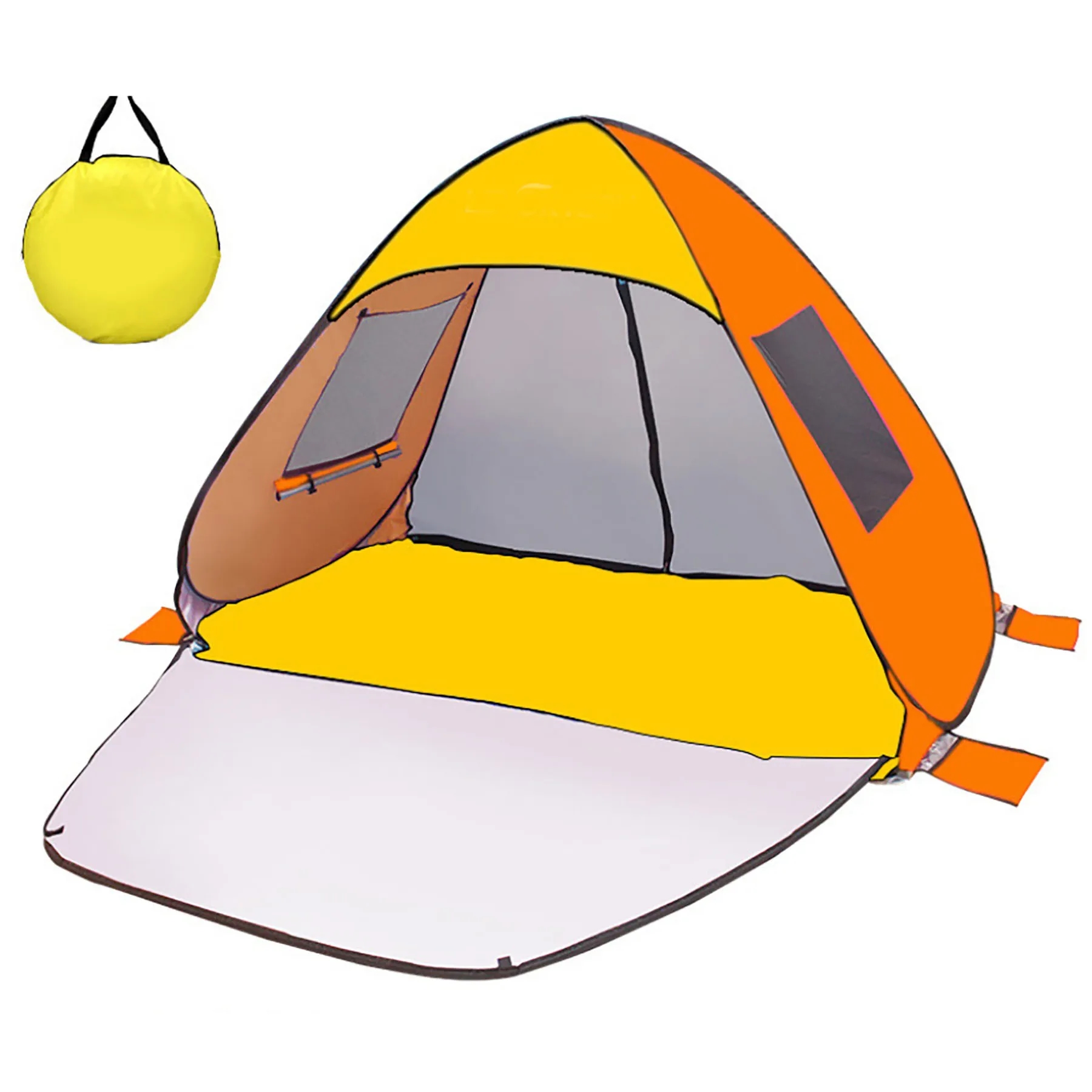 Portable Pop Up Beach Tent 27