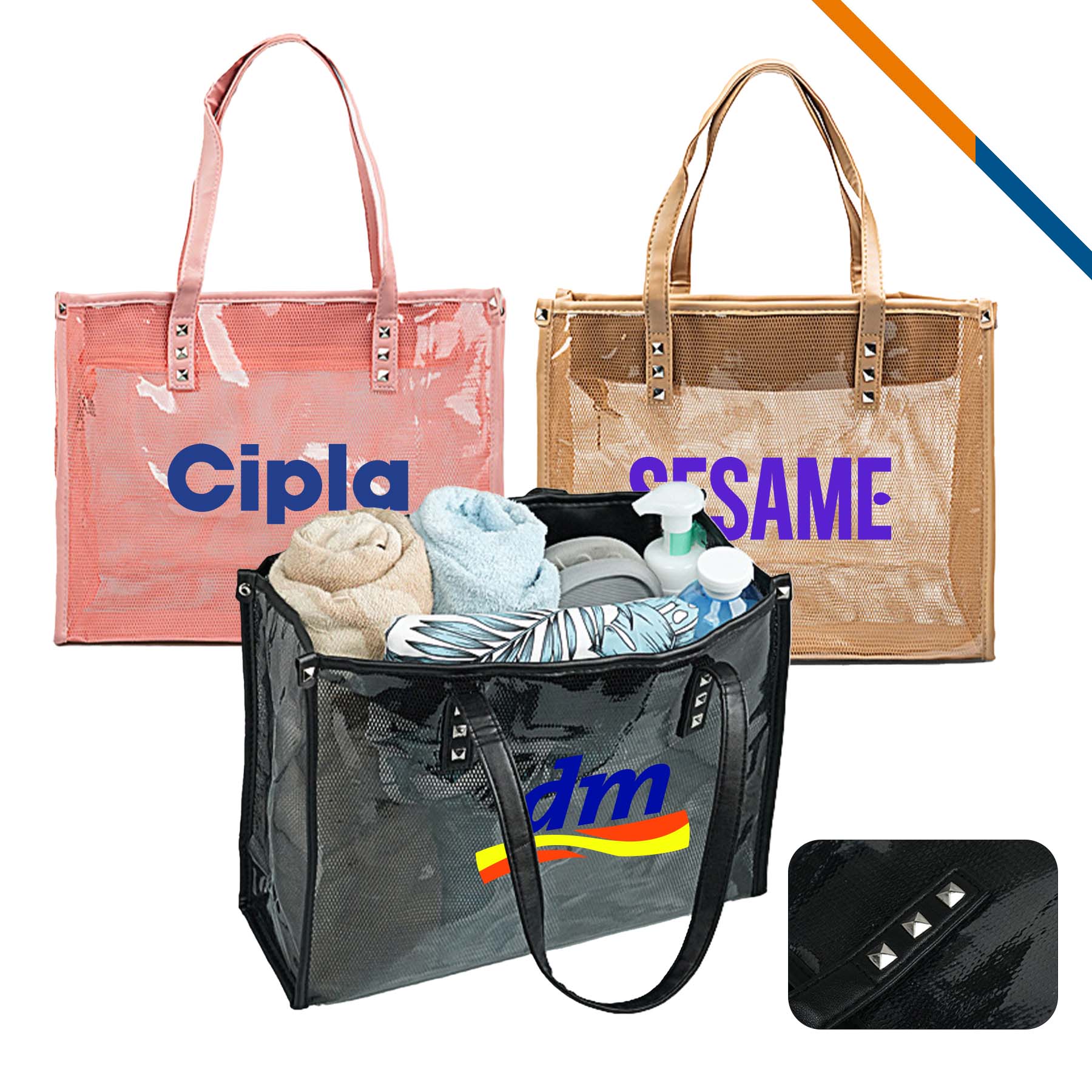 Ipoly Mesh Tote Bag