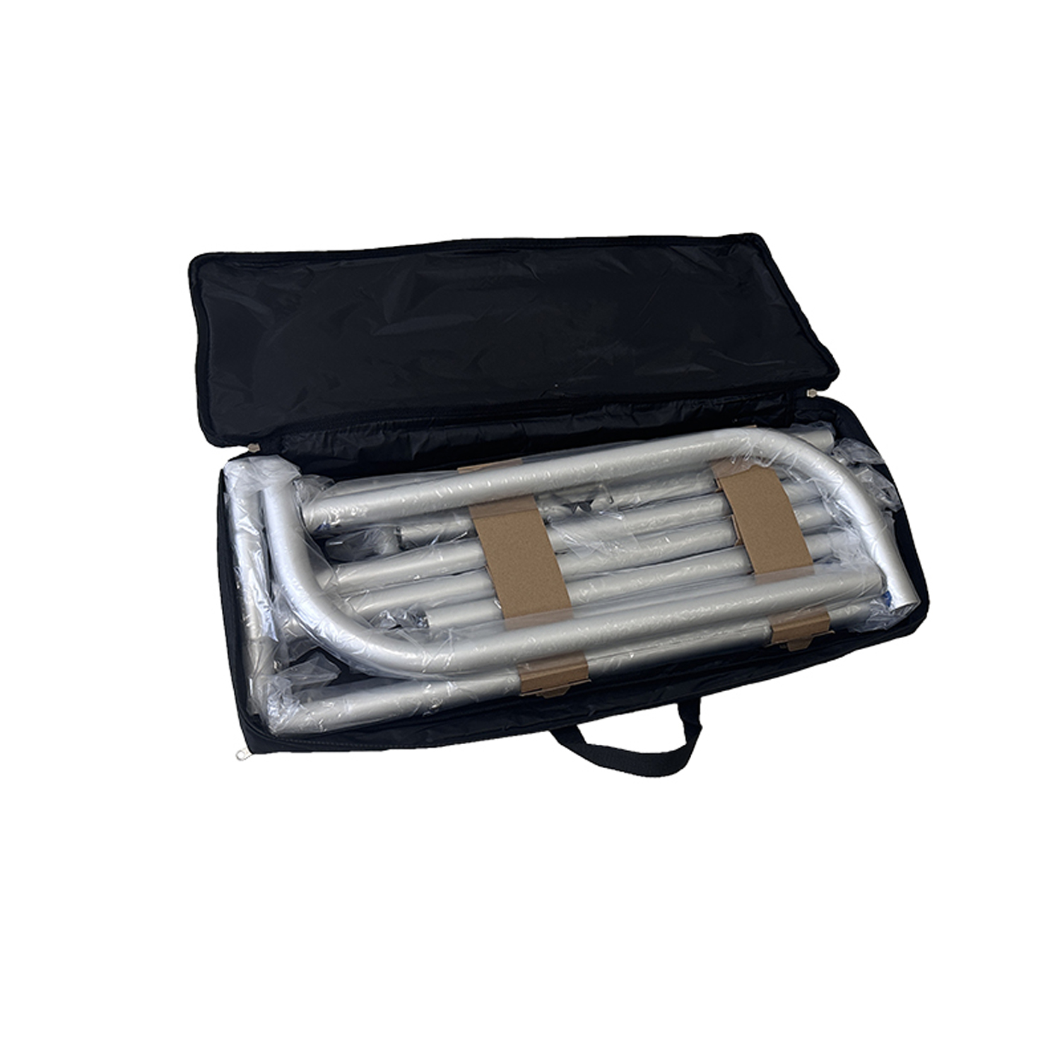 72Hr Fast Ship - Event package, 2'W Fabric banner and Premium 6' tablecloth open back 8