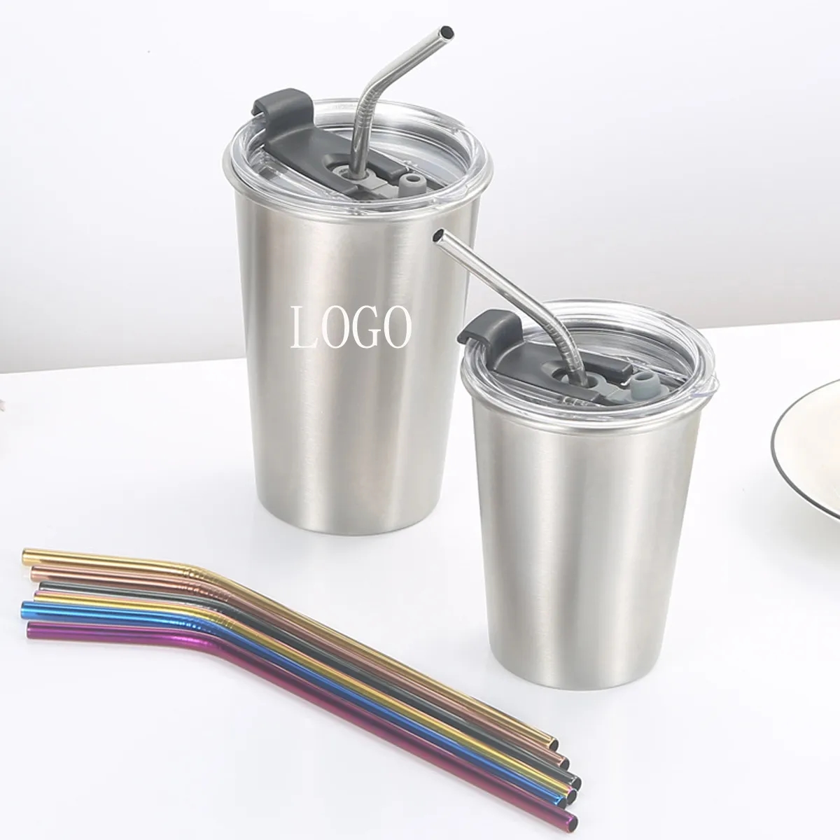 Stainless Steel Pint Cups 7