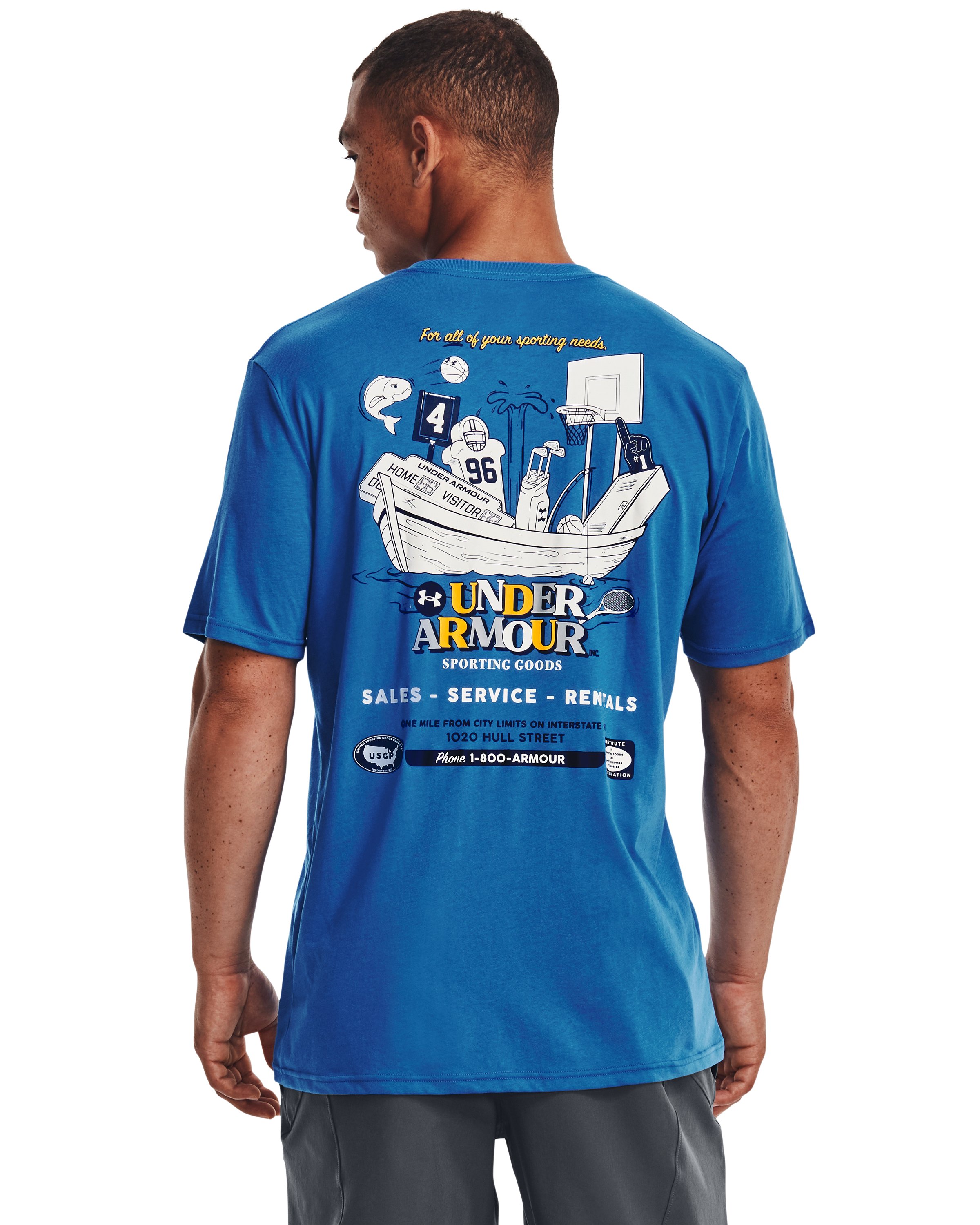 UA Sporting Goods Men's Short Sleeve 7