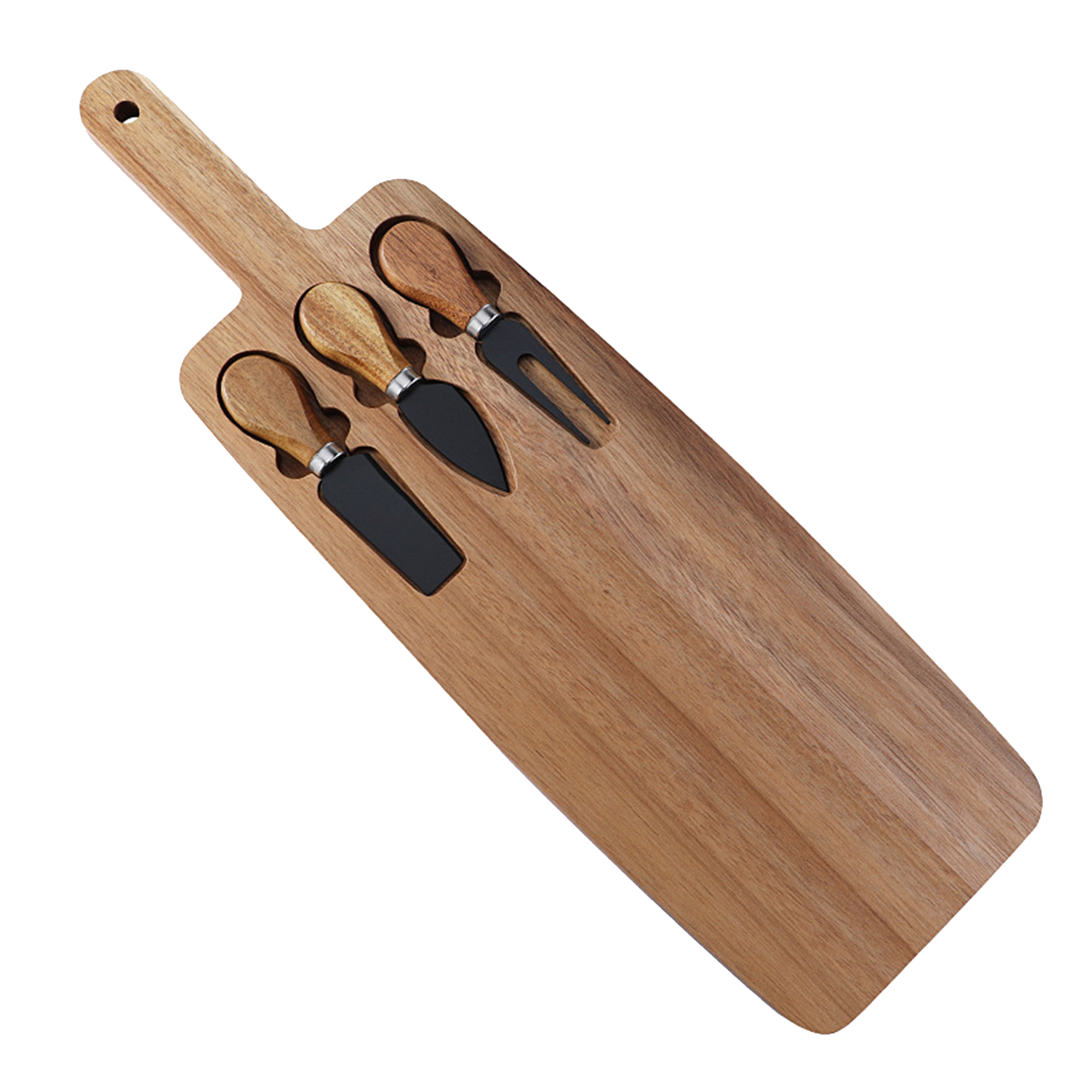 Cheese Knife and Fork Set with Board 8