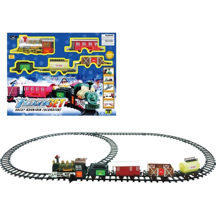 Continental Express Train Set - 4.5-8" Battery Operated 3