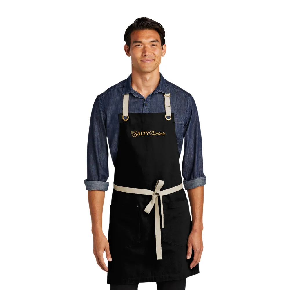 Port Authority Canvas Full-Length Two-Pocket Apron