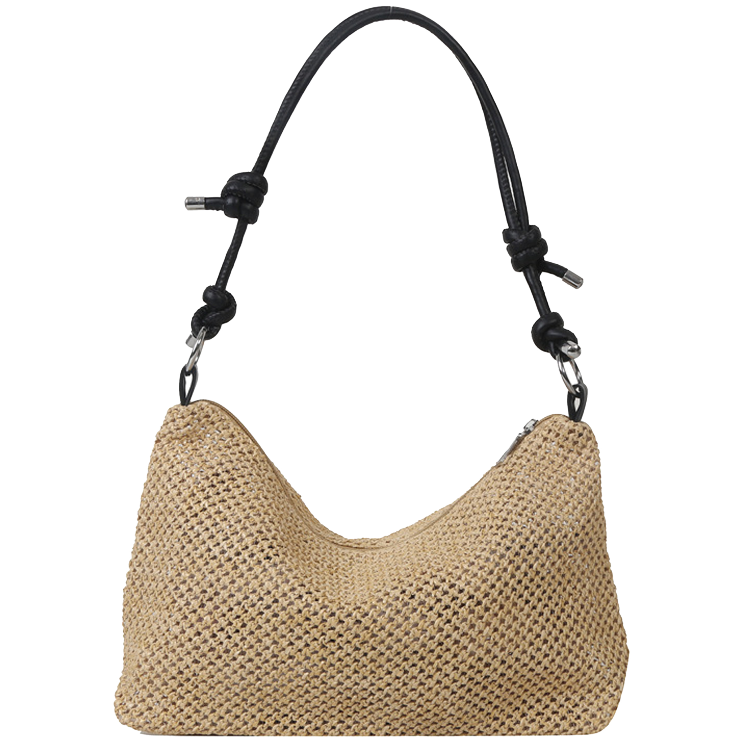 Straw Large Capacity Retro Shoulder Bag 12