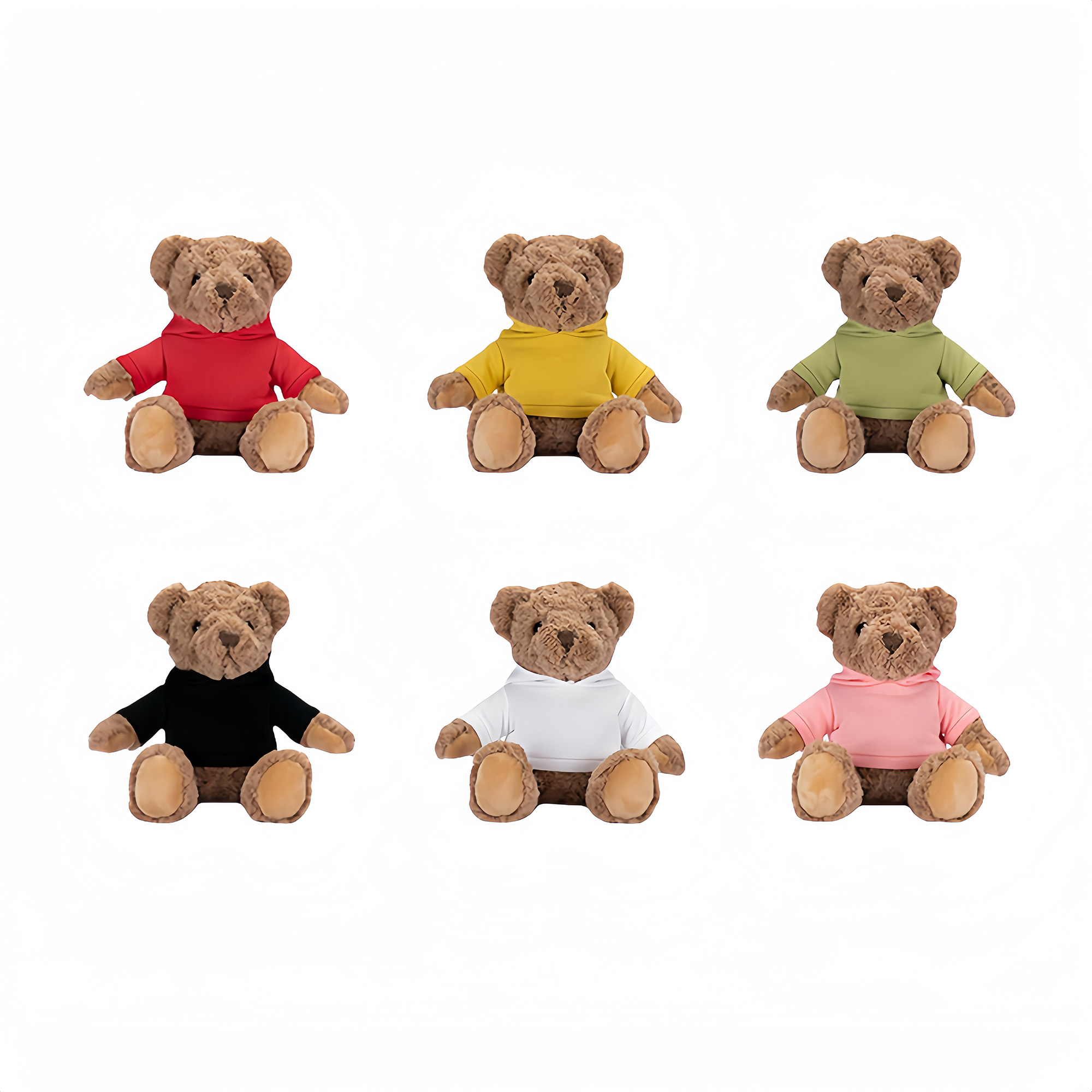 Custom Teddy Bear Plush Toy with Logo Shirt 10