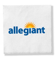 1 Ply White Beverage Napkin - Linen Embossed, Digital