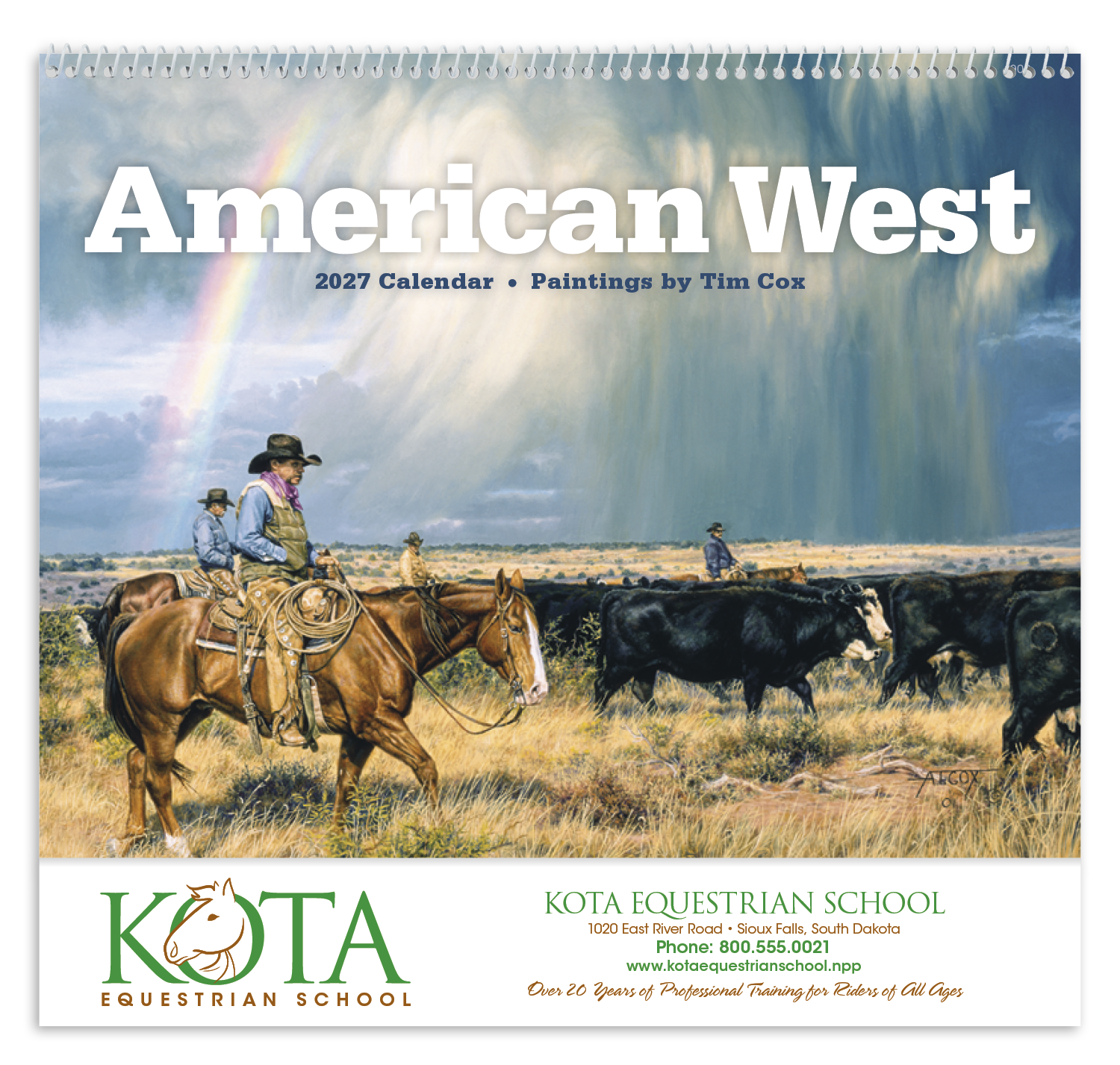 Triumph Calendars American West by Tim Cox Calendar