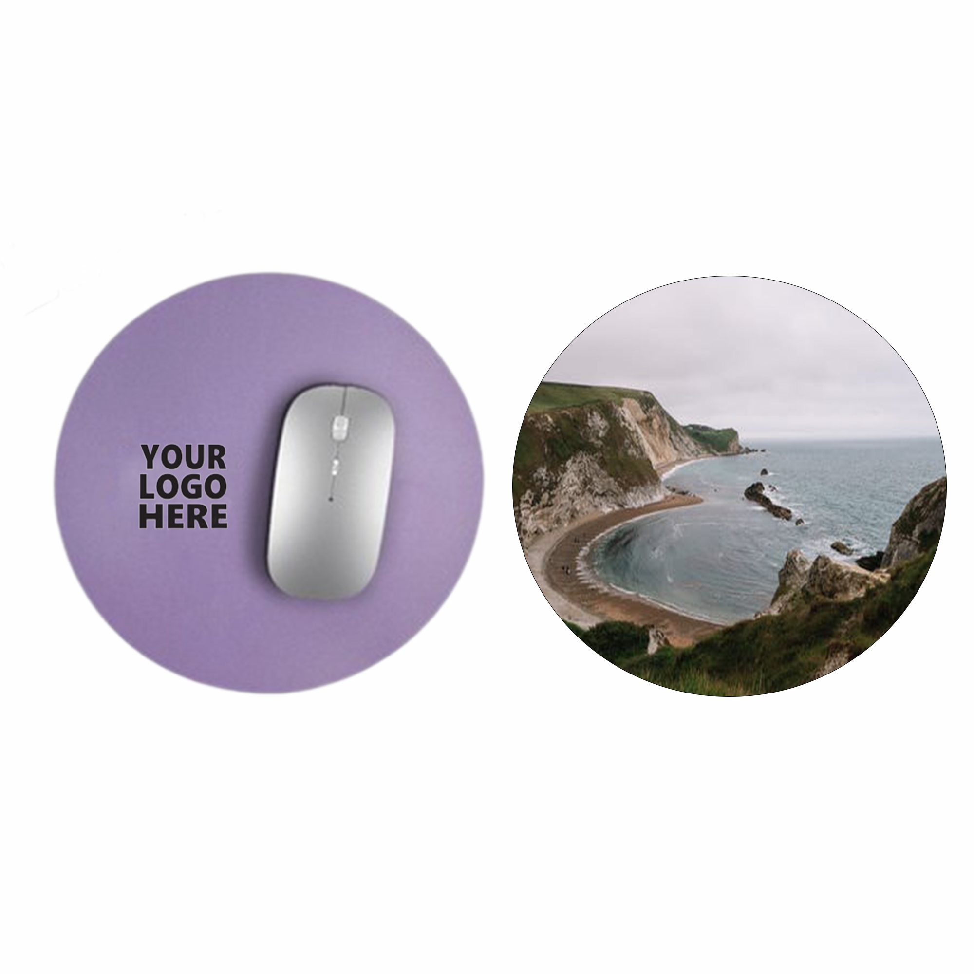 Custom Round Mouse Pads MOQ 10pcs 3
