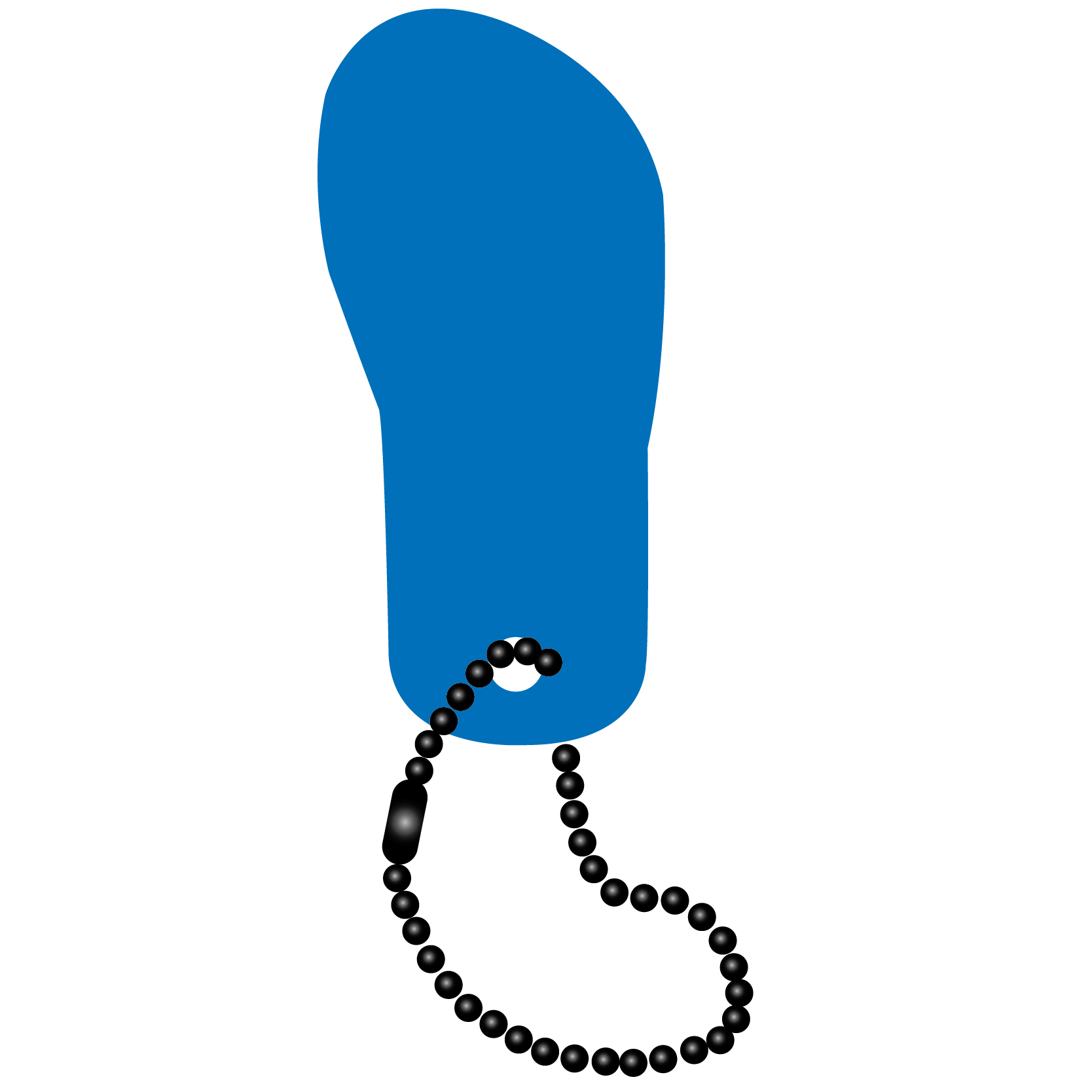 Flip Flop Key Tag 33