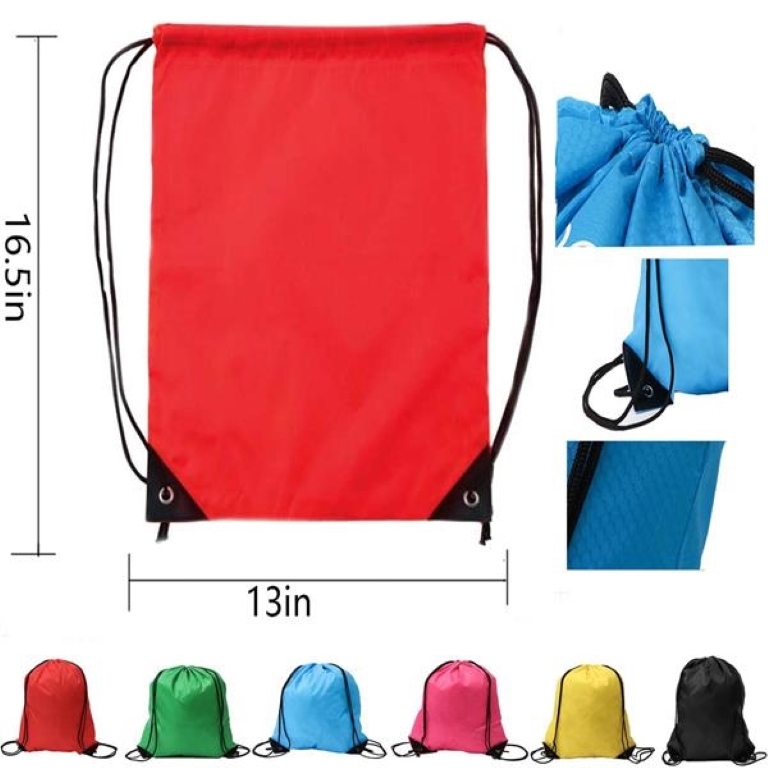 210D Polyester Drawstring Backpack
