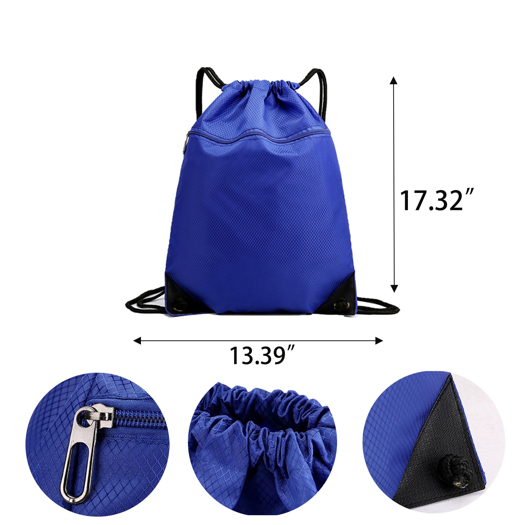 Oxford Fabric Drawstring Backpack 2