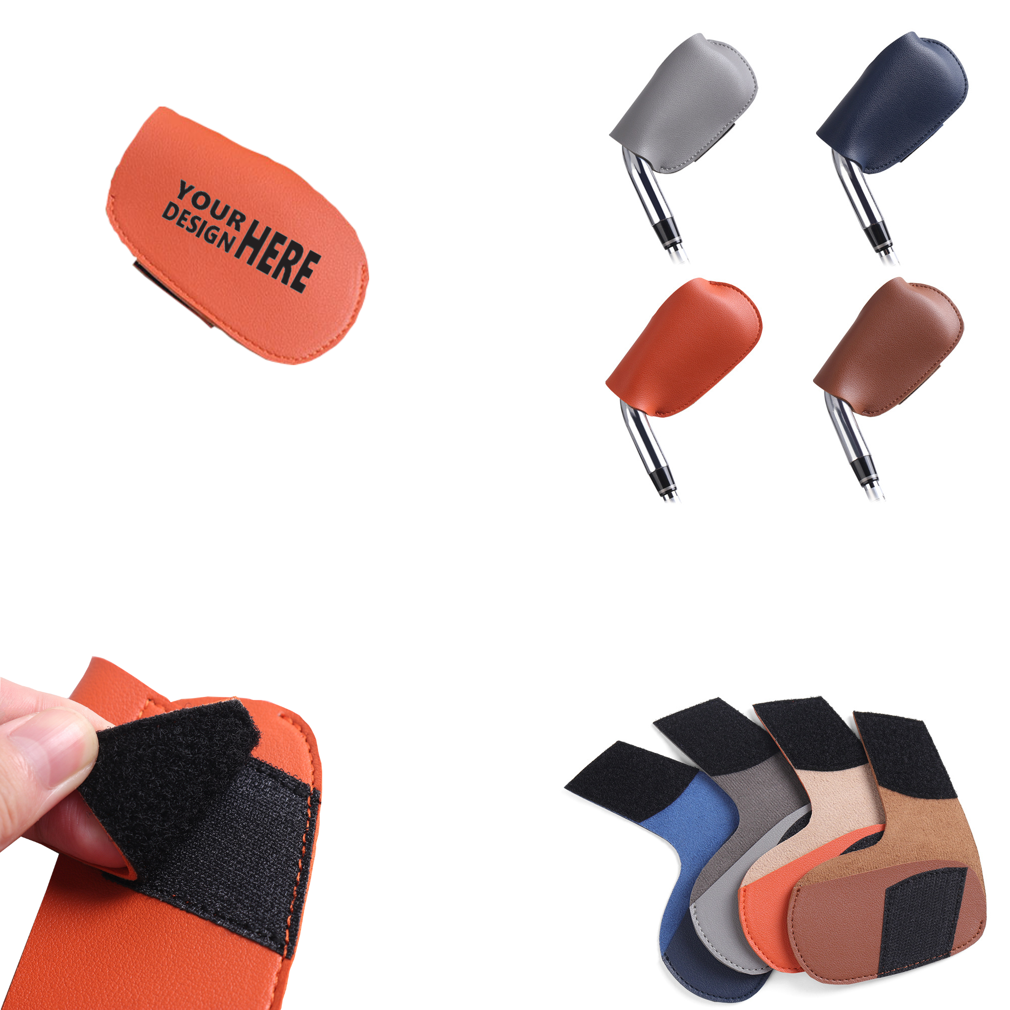 Leather Golf Club Cover 3