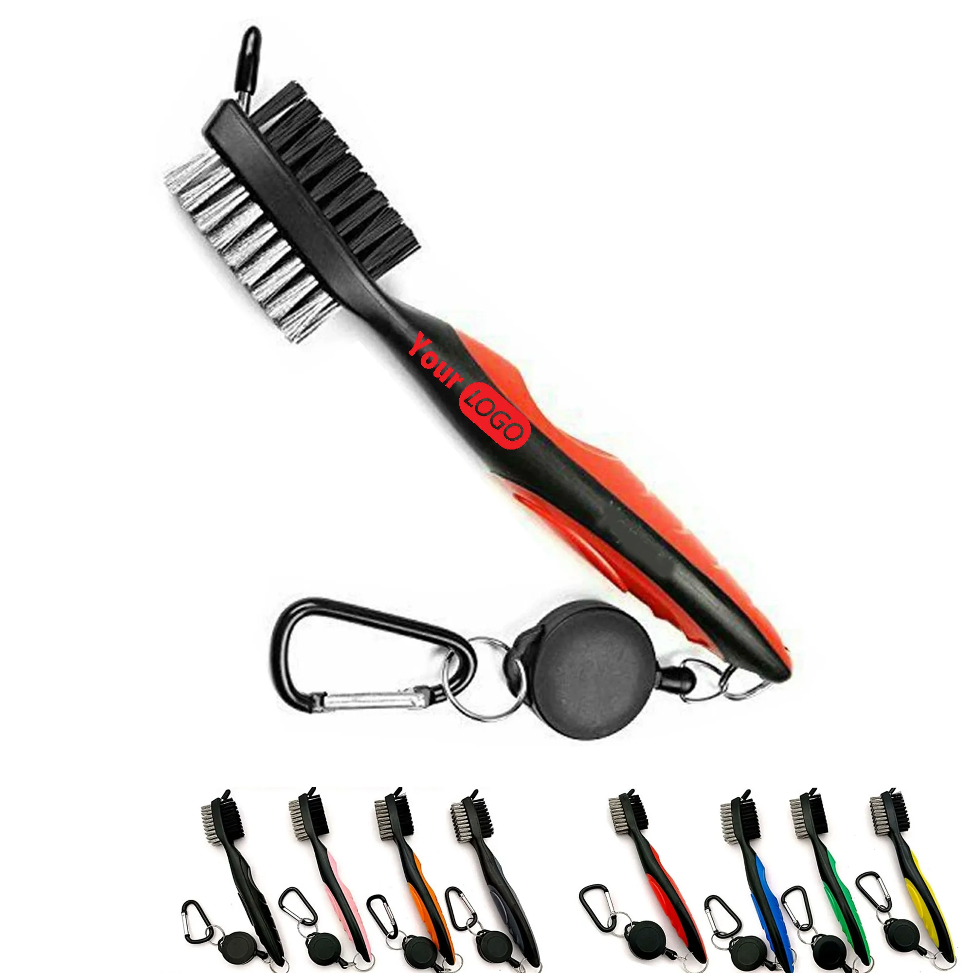 Double Heads Golf Brush 4