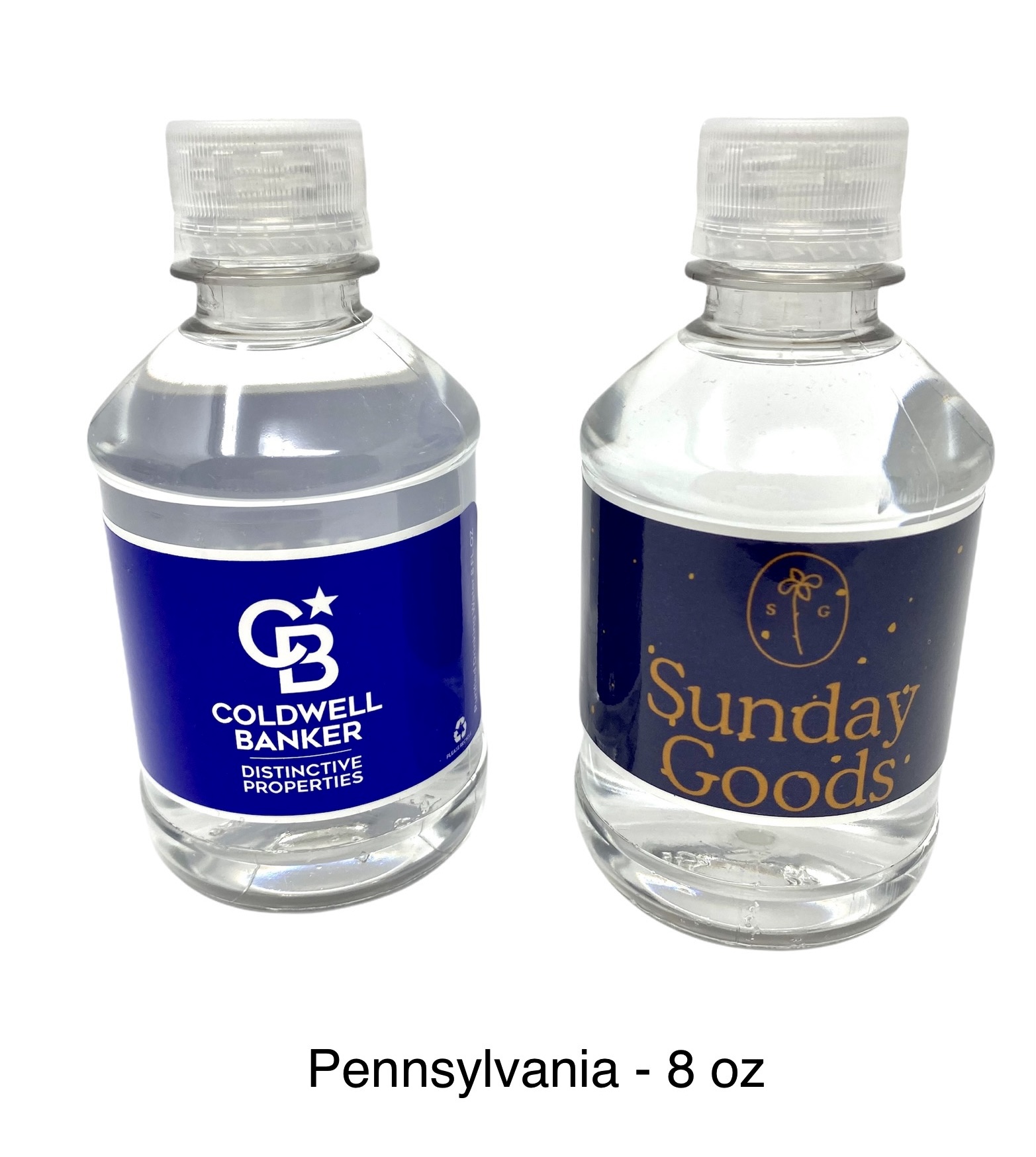 Custom Label 8 oz Bottled Water 2