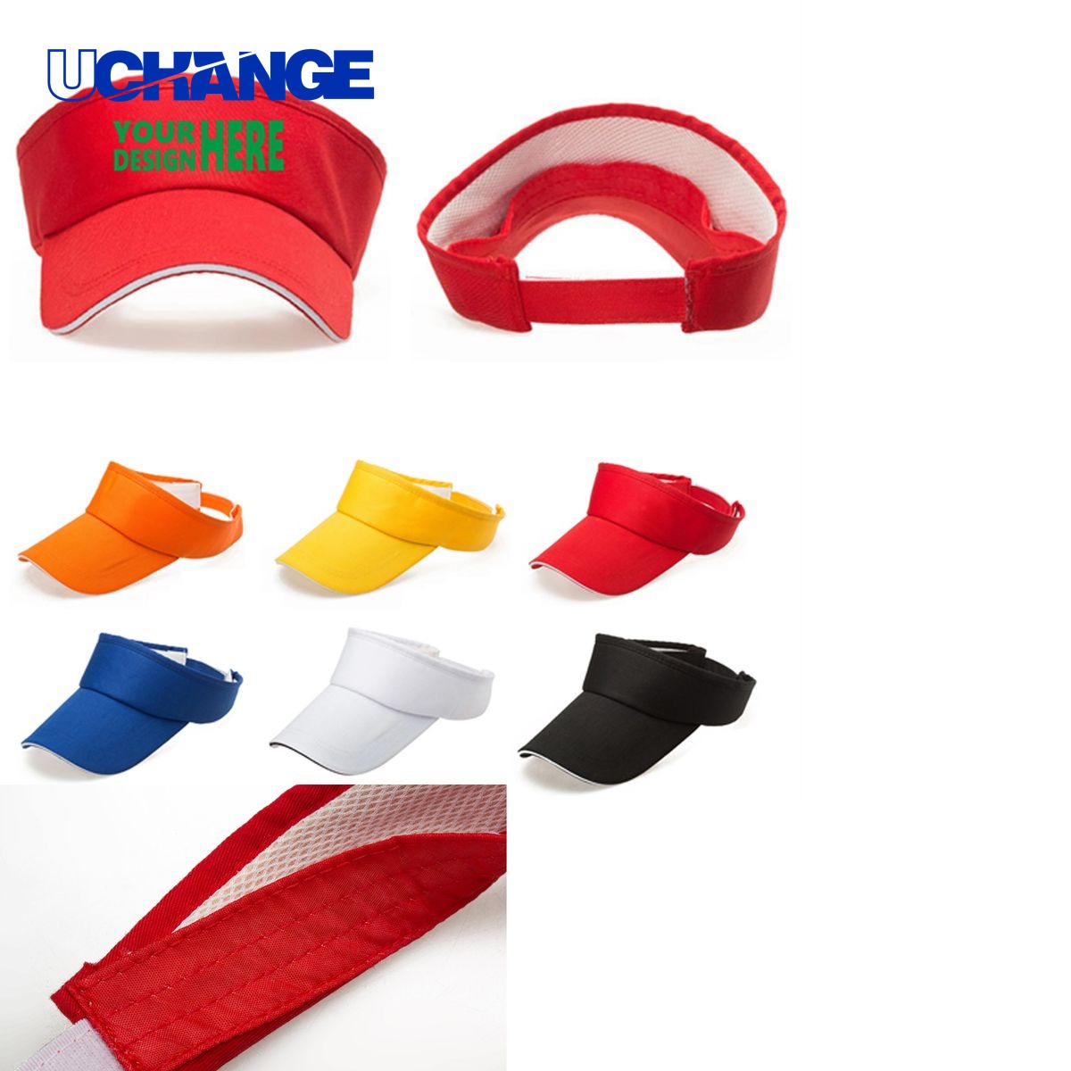 Running Sun Visor Cap