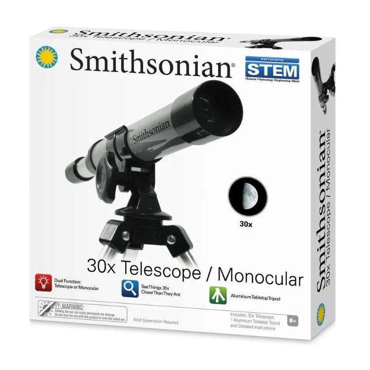 Smithsonian Telescope/Monocular 30x Magnification 3