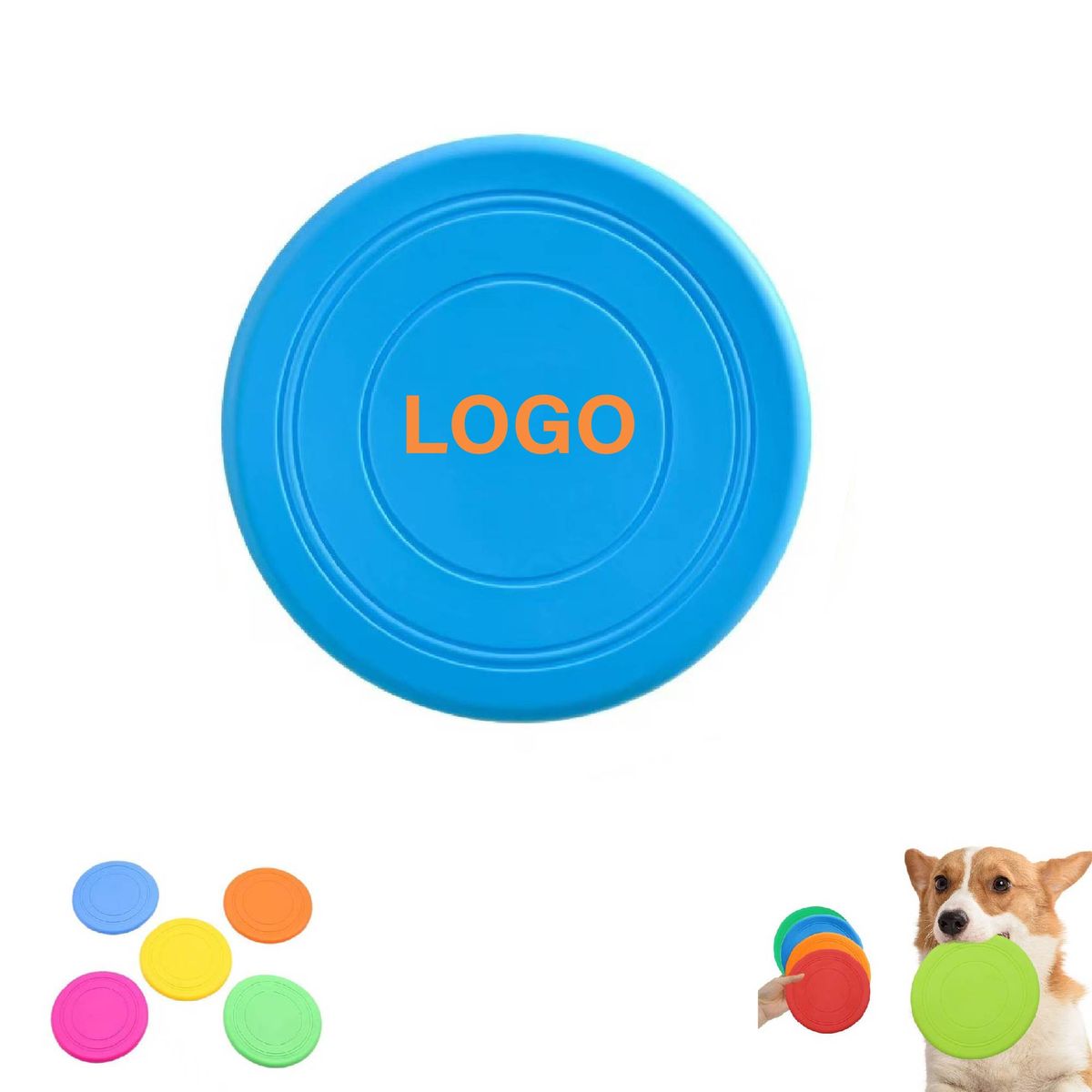 MOQ 10pcs Dog Flying Disc 4