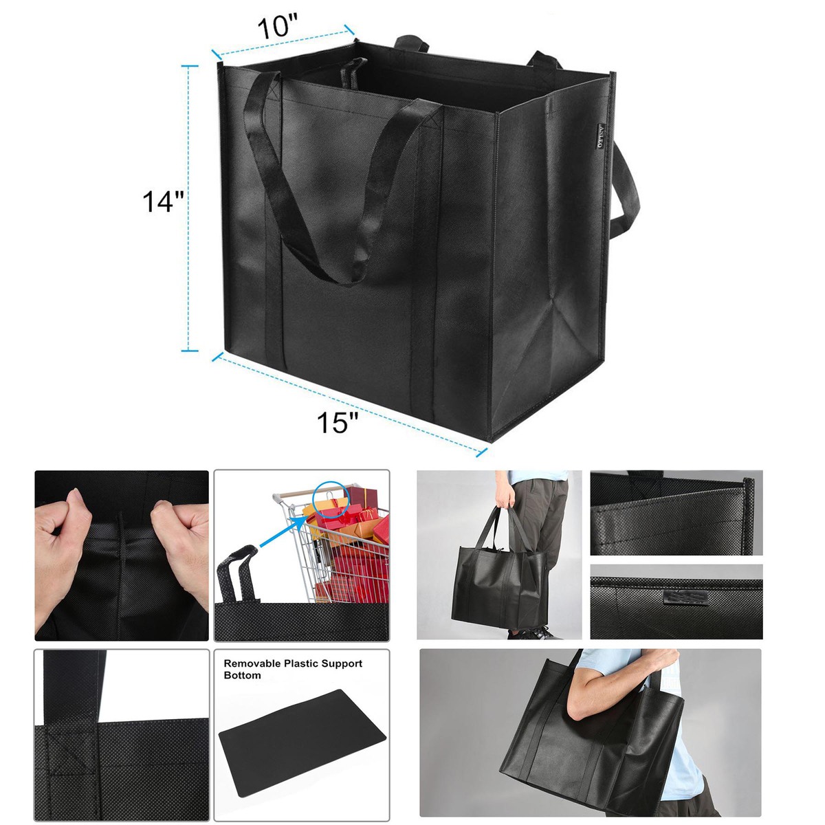 Non-Woven Grocery Tote Bag