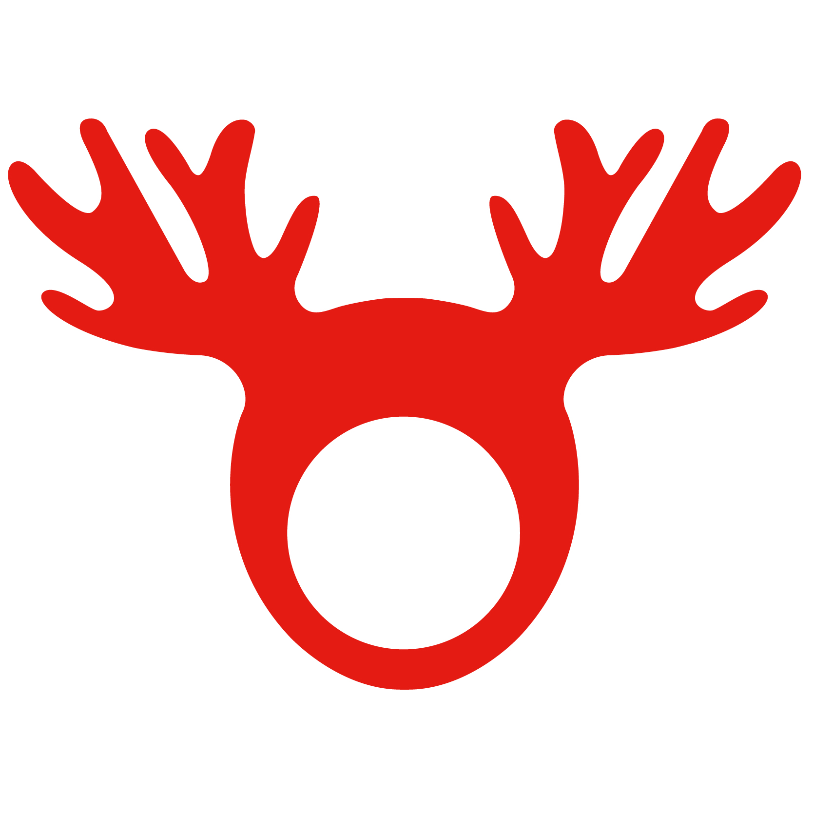 Reindeer Antlers Large Pullover 58