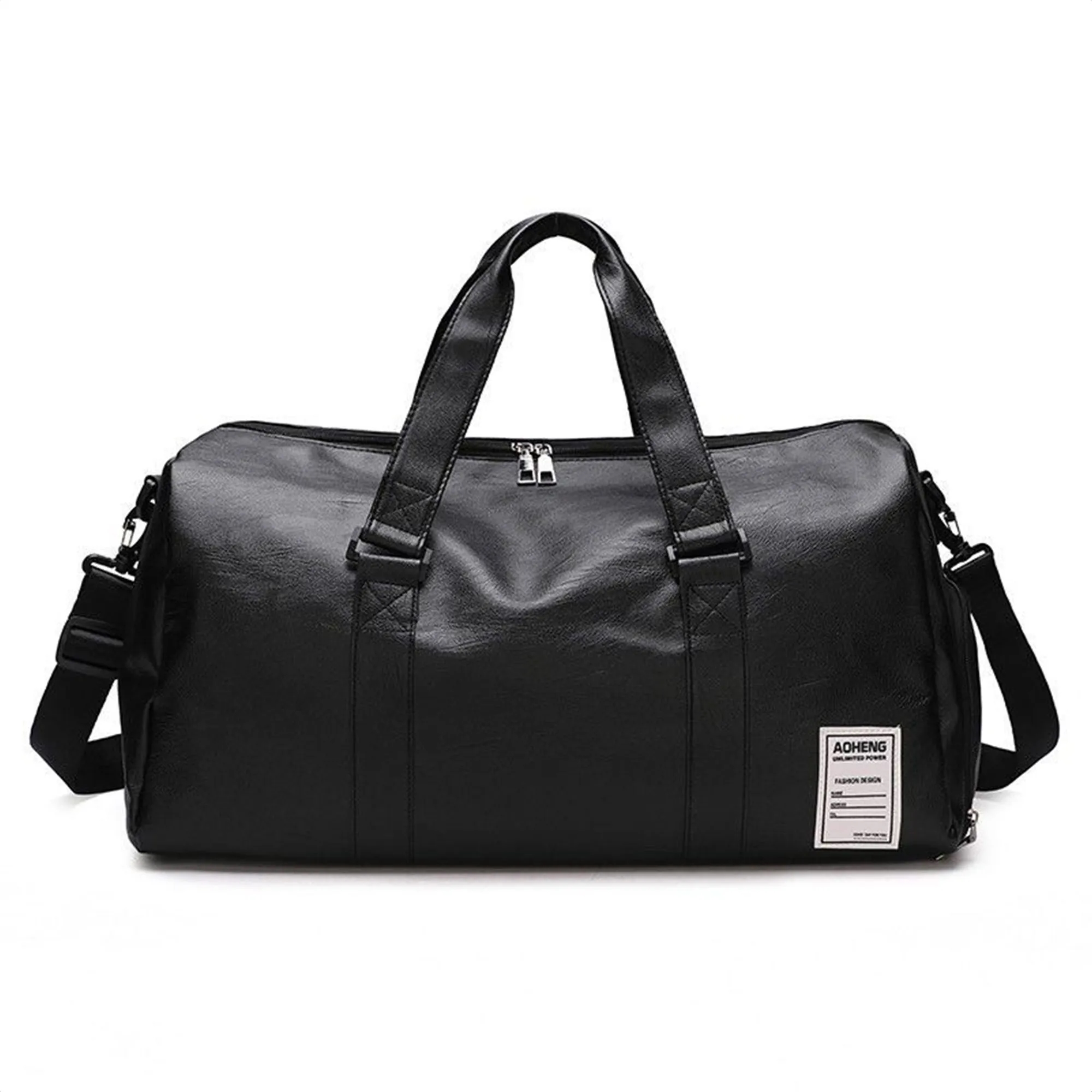 Oversized Eco-Friendly Pu Leather Waterproof Duffel Bag 15
