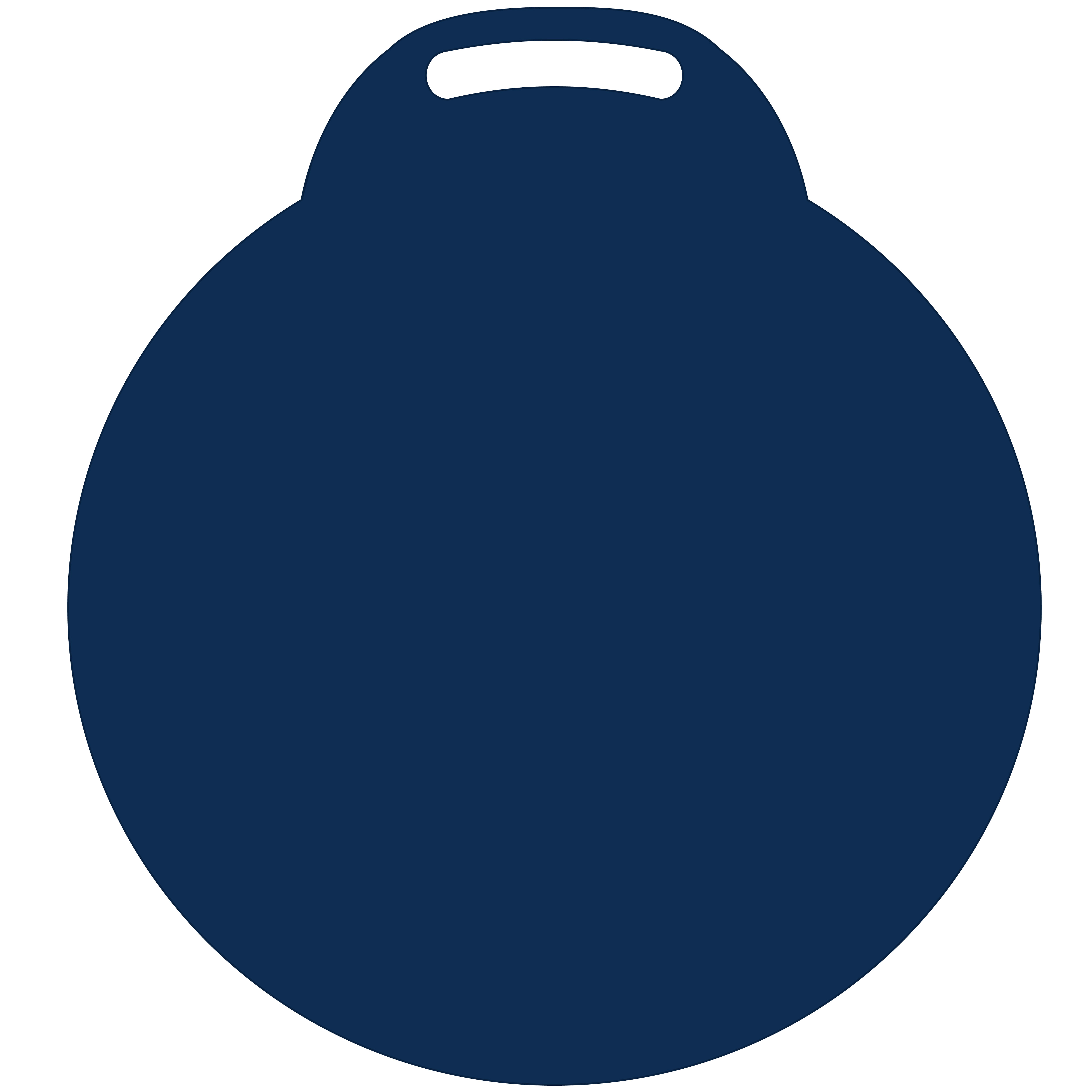 Round Vinyl Stadium Cushion (13.5") 42