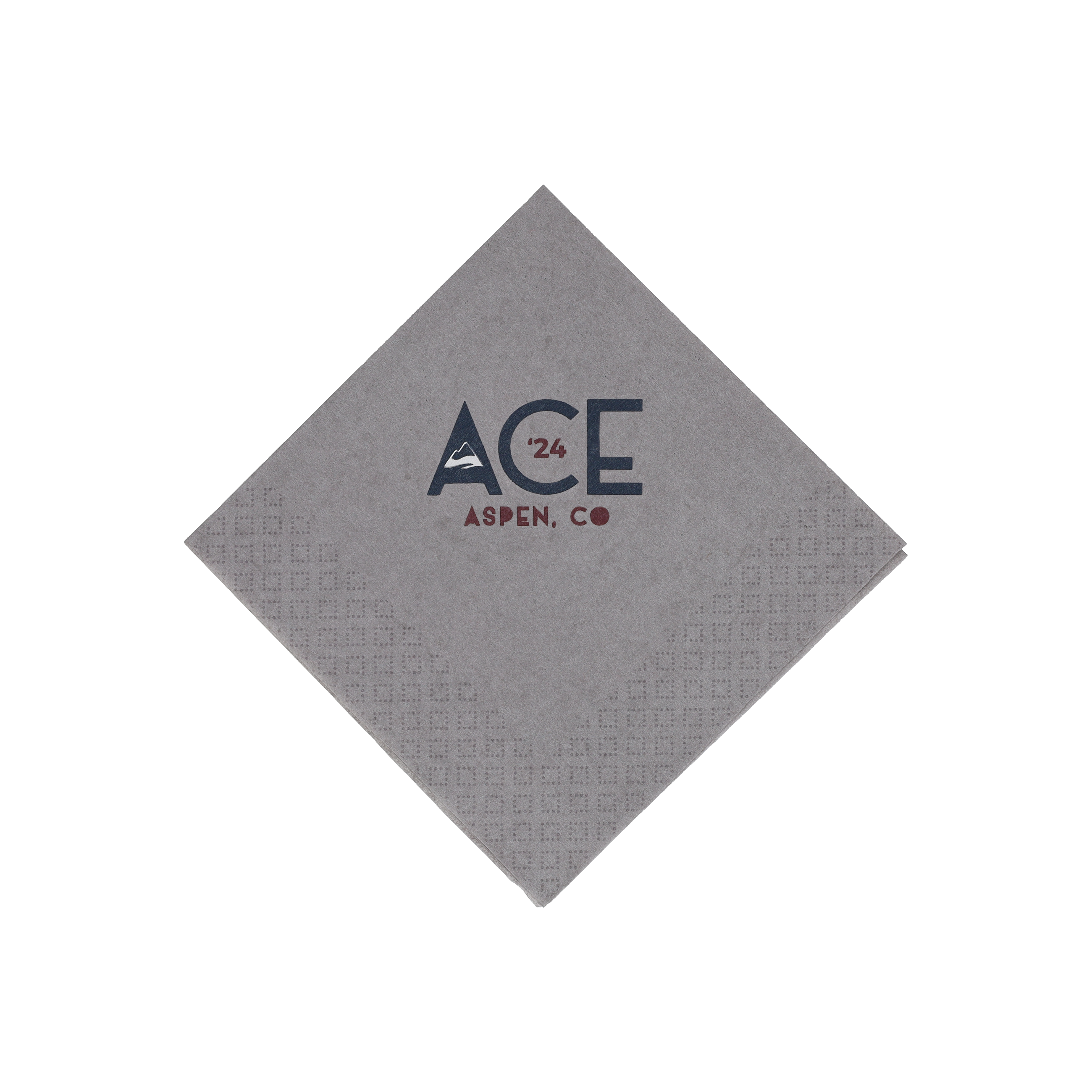 Beverage Napkin 2 Ply 1/4 Fold (Color) Tradition Print 85
