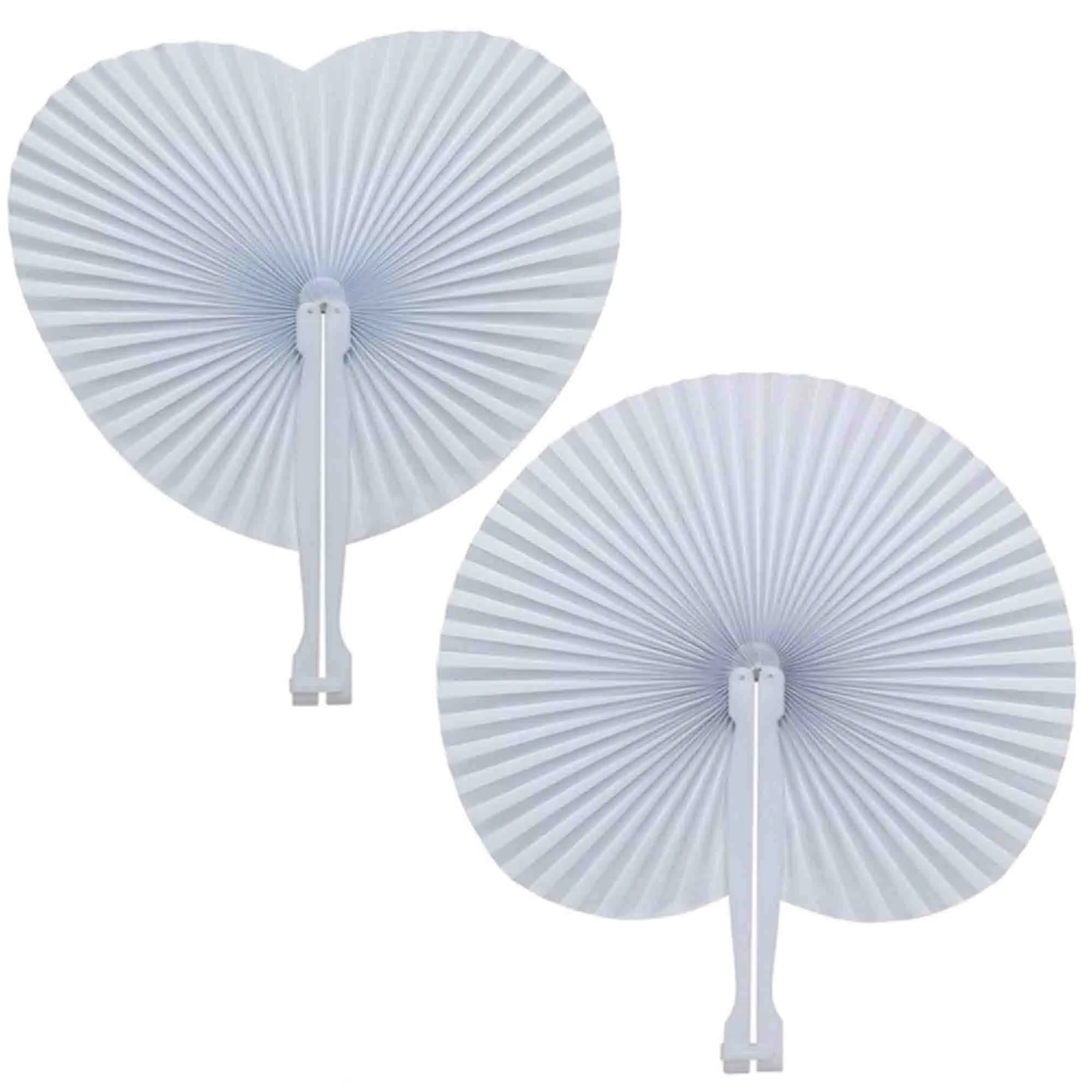 Round Hand Folding Fans Provided For Weddings 7