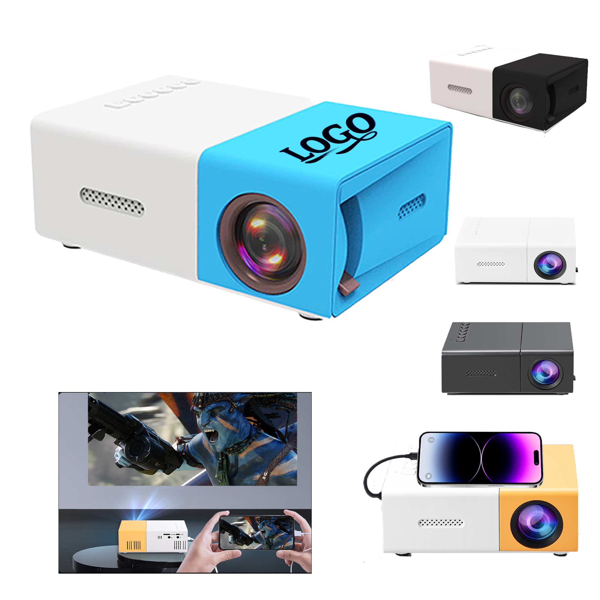 Mini Lightweight Projector 2