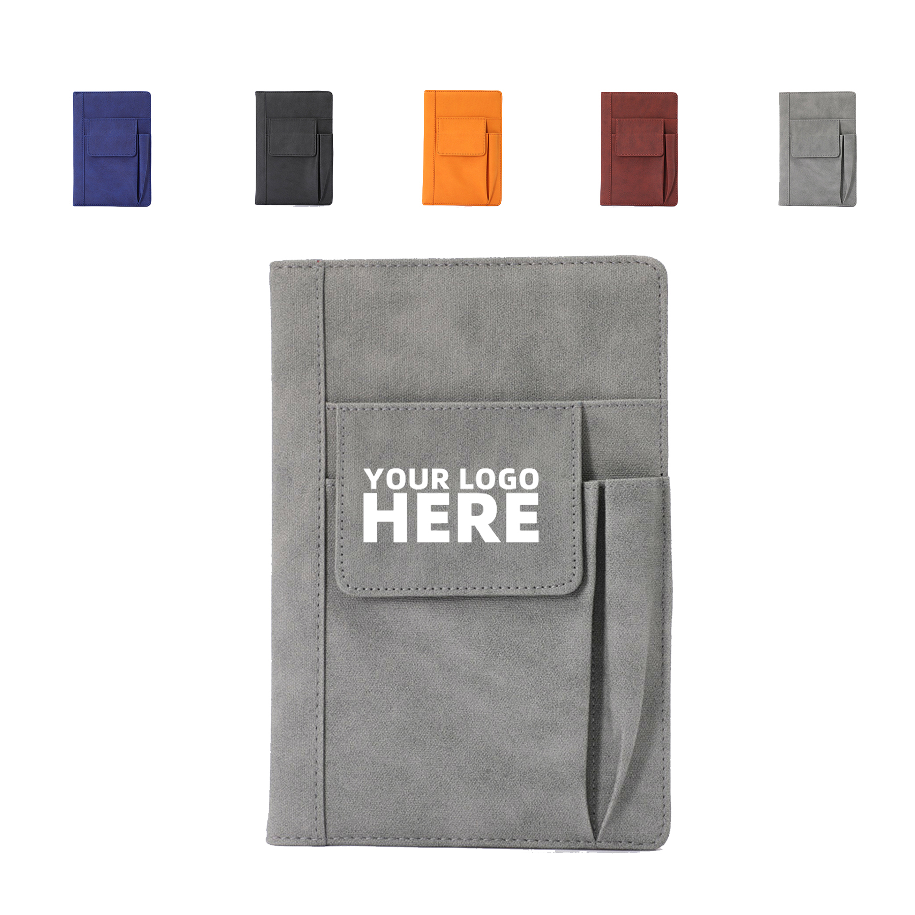 A5 Notebook With Multi Functional Pocket