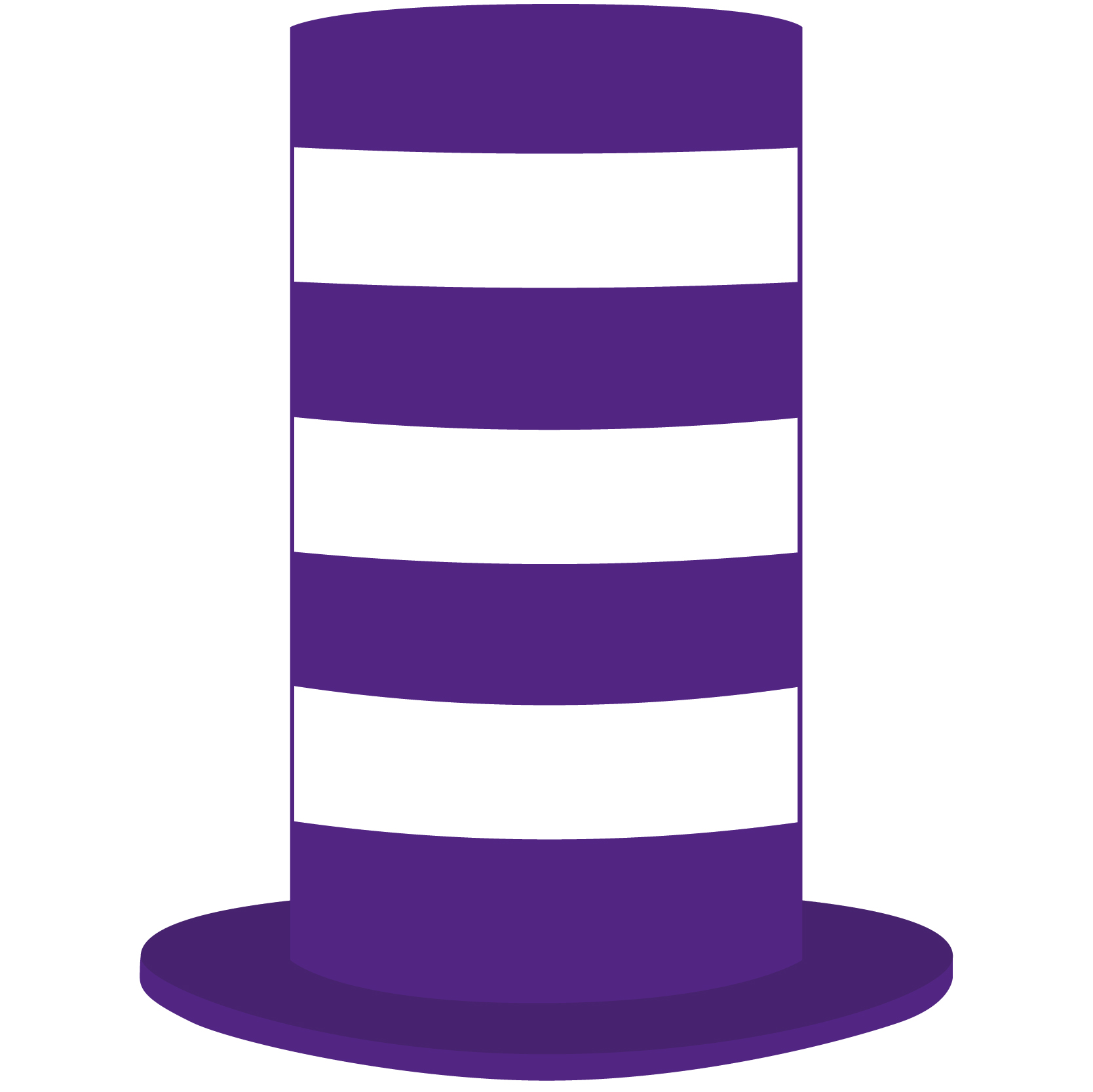 Stove Pipe Tall Top Hat 48