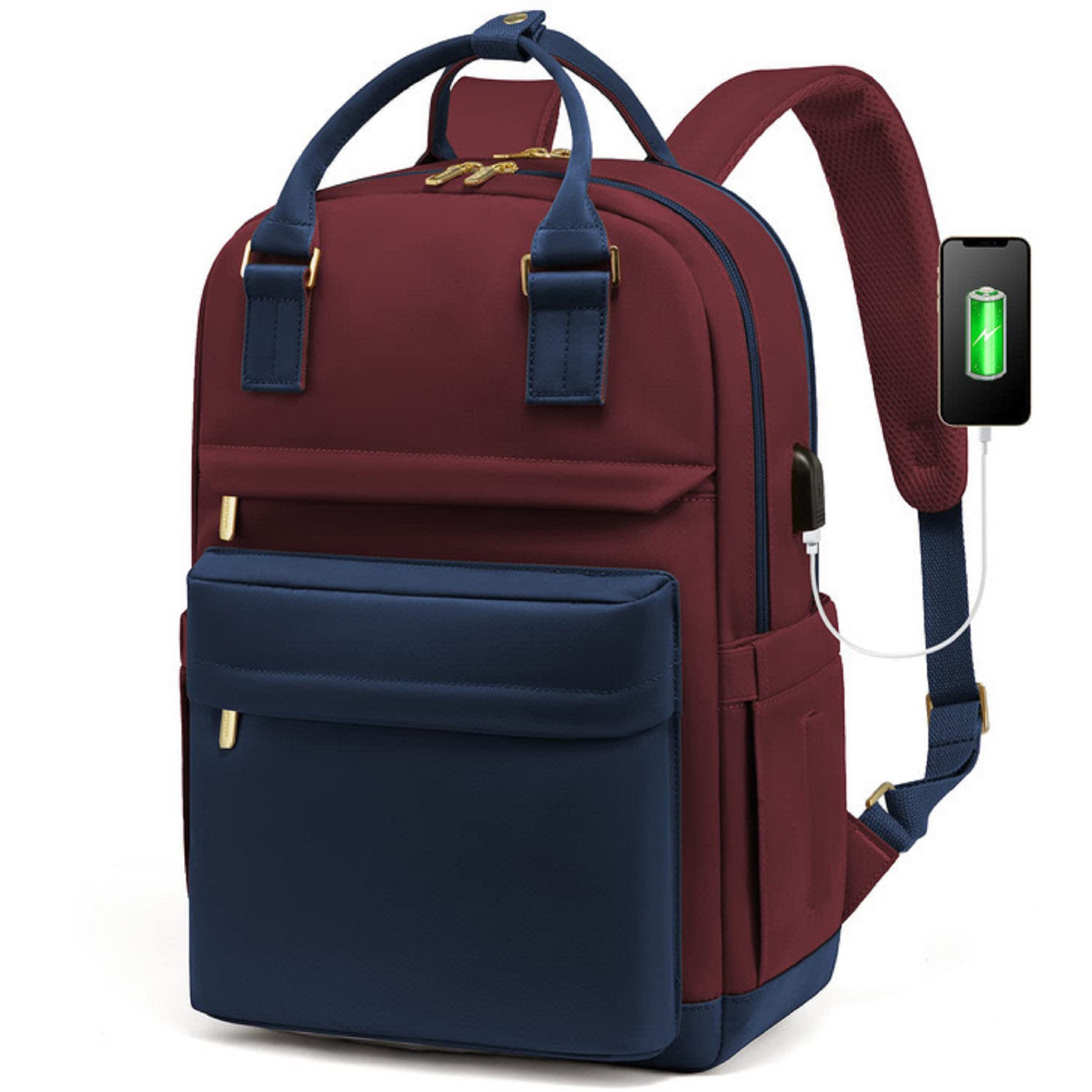 15.6 Inch Laptop Bag with USB Port 11
