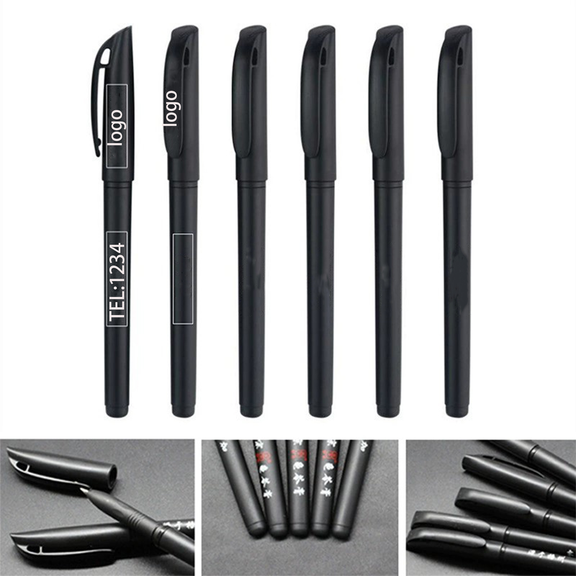 0.5mm Black Gel Pen 4