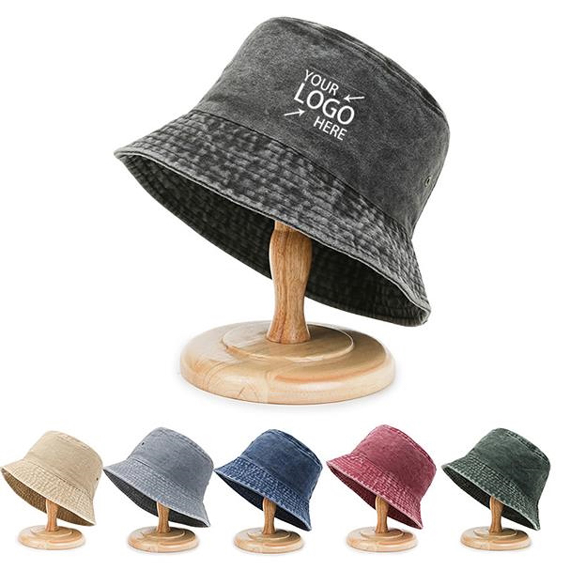 Denim Bucket Hat