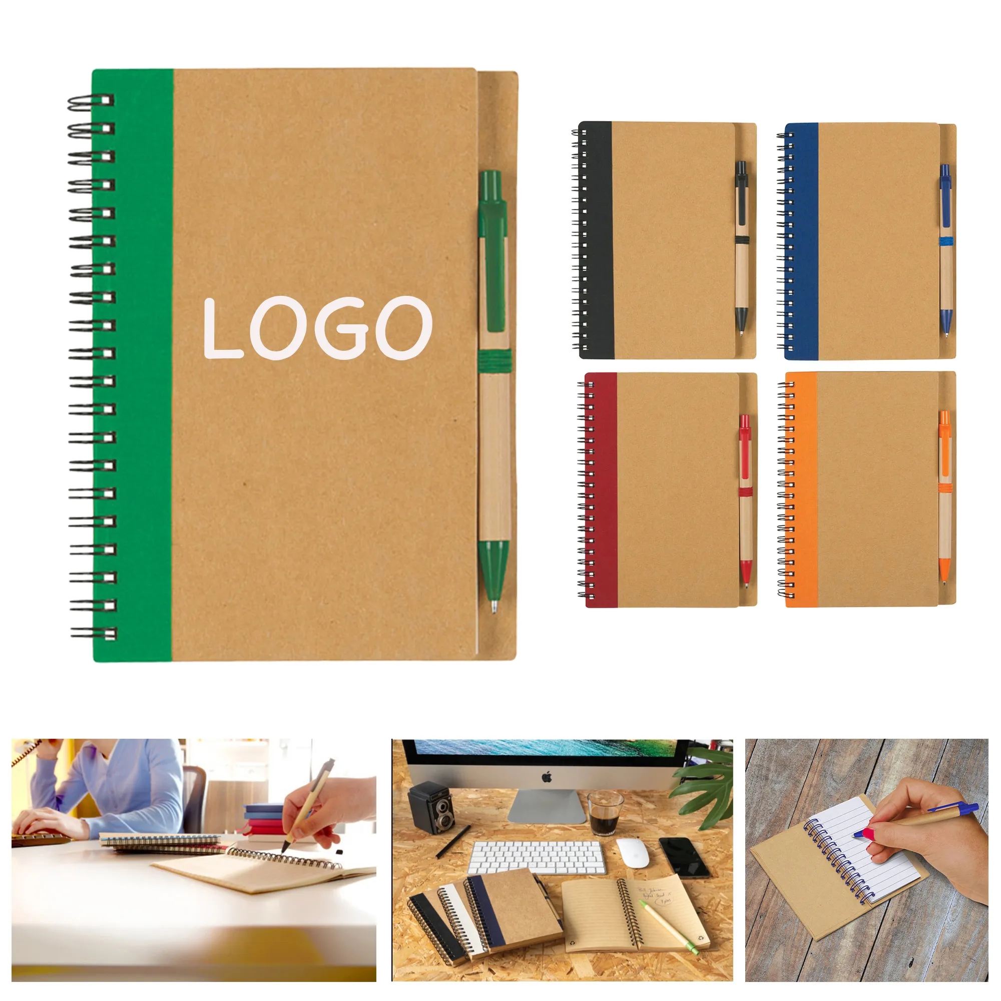 Spiral Notebook with Pen