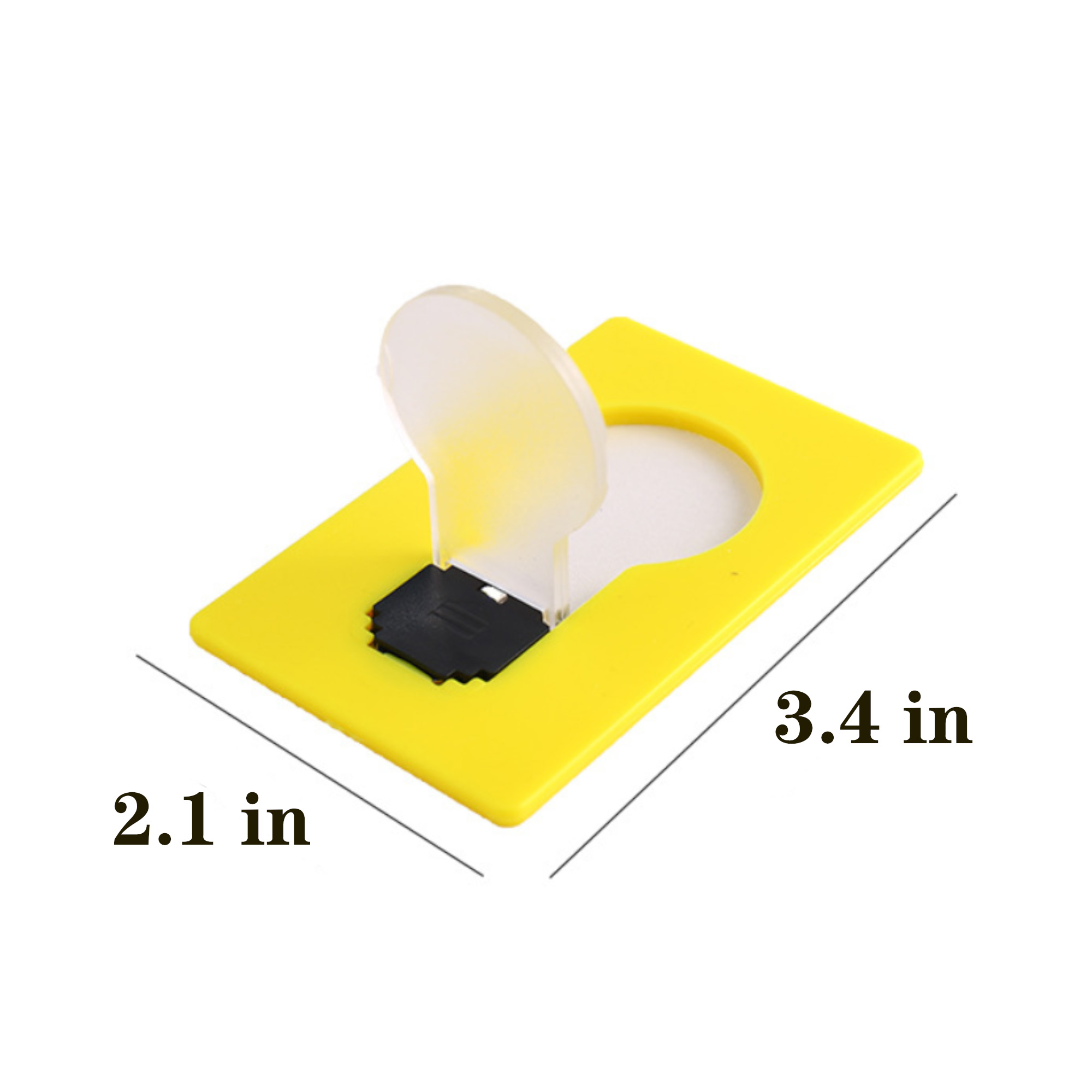 LED Foldable Card Mini Night Light Portable Glowing Decor 10