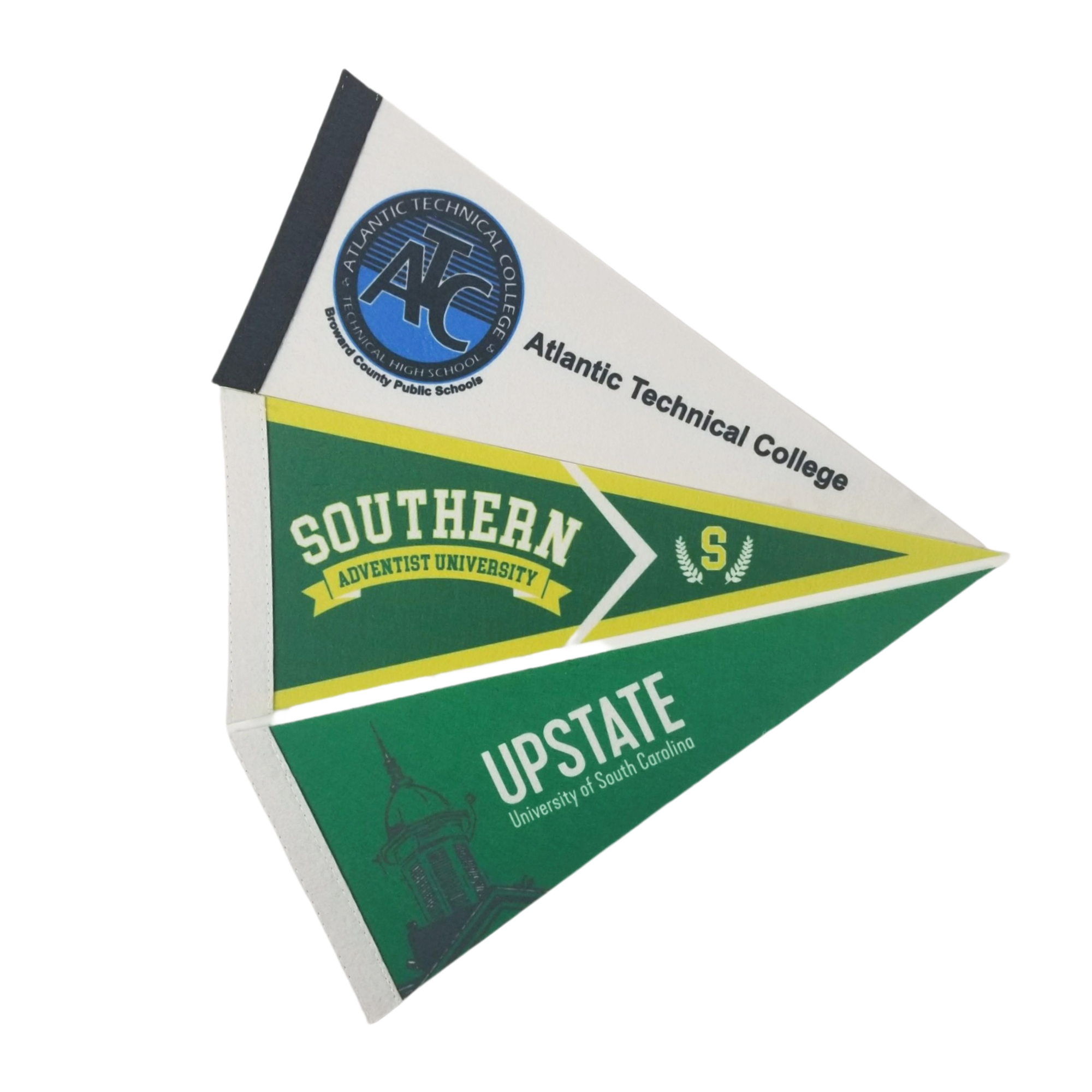 4" x 10" Multipurpose Decorative Printed Felt Pennant 6