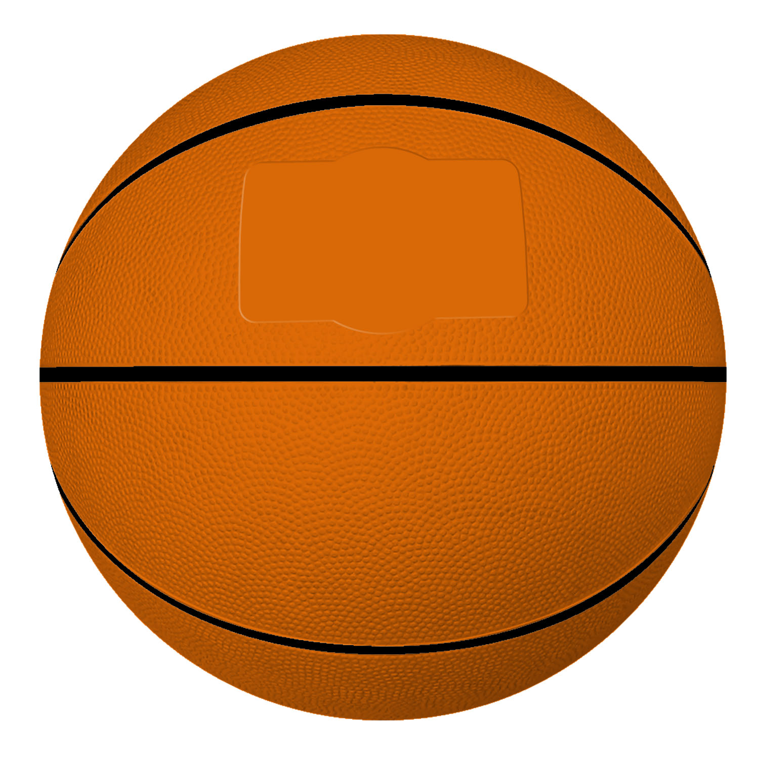 Basketball, Rubber, Junior Size (8.5" Dia/27.5" Cir) 15