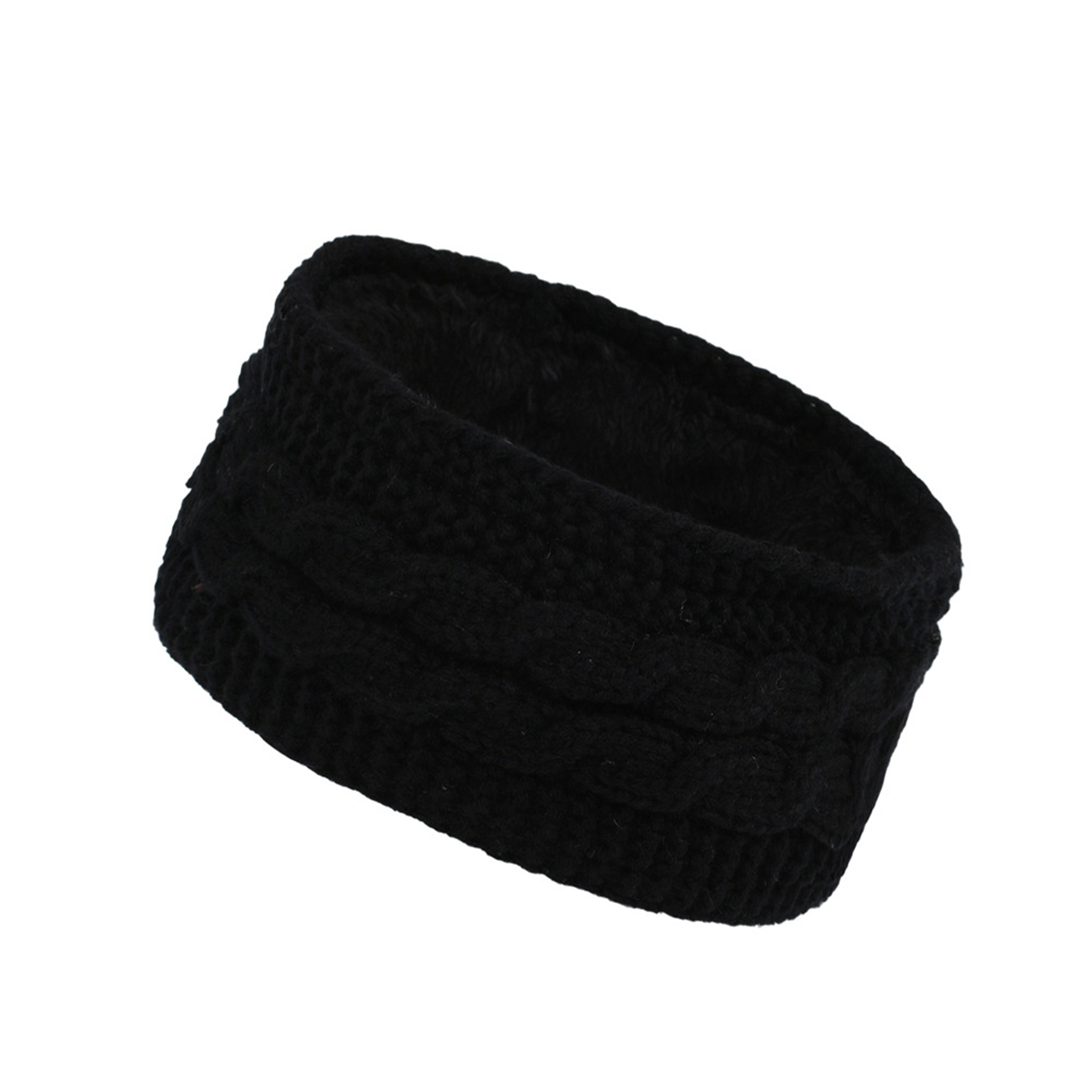 Acrylic Winter Velvet Knit Sports Headband 22