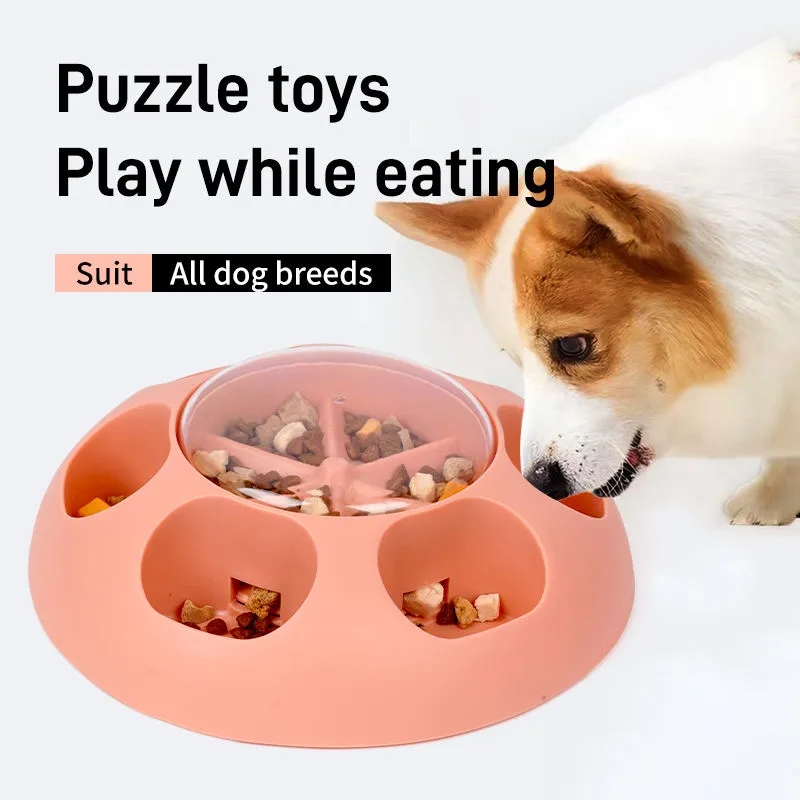 Dog Puzzle Toy Slow feeding dispenser 3