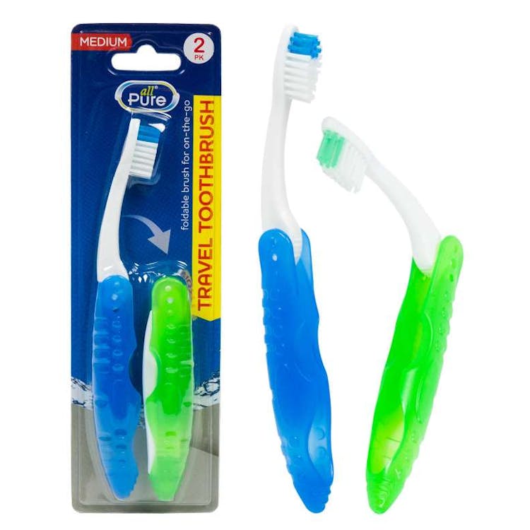 Travel Toothbrush - 2 Pack 3